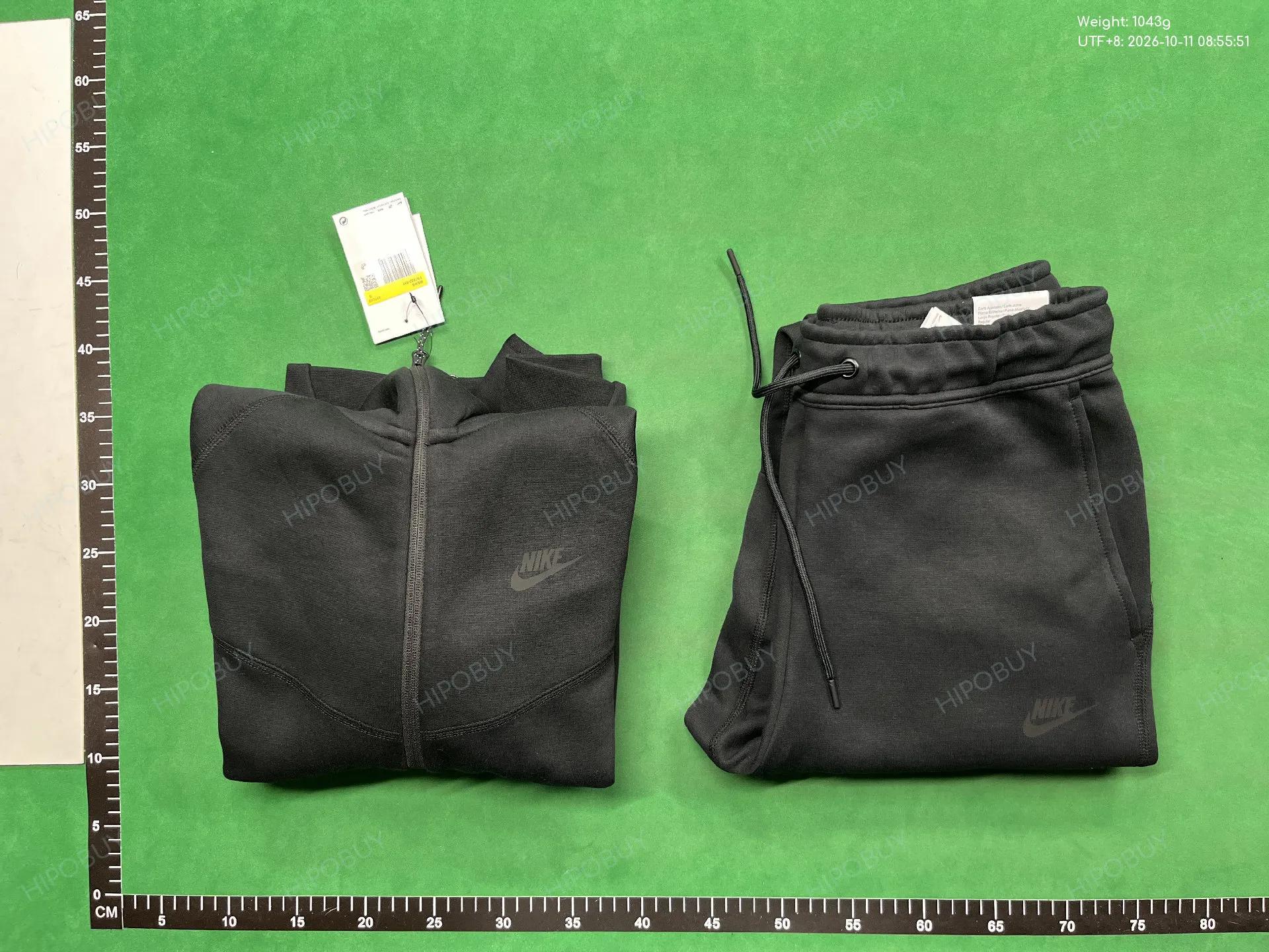 Foto QC 4 de Nike Tech Fleece Hooded Jacket Windrunner Black