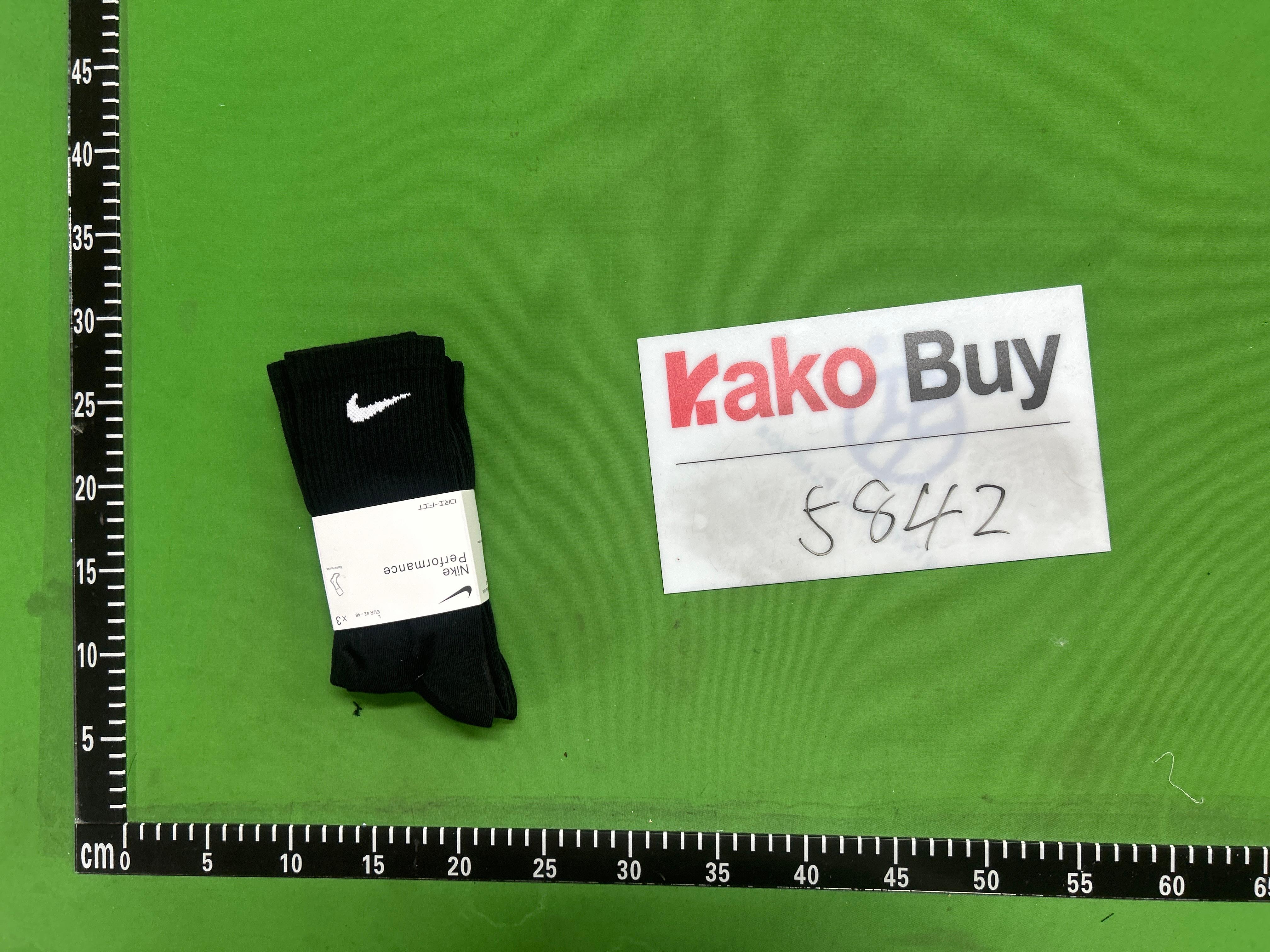 Foto QC 3 de Unbranded Crew Socks Cushioned Black