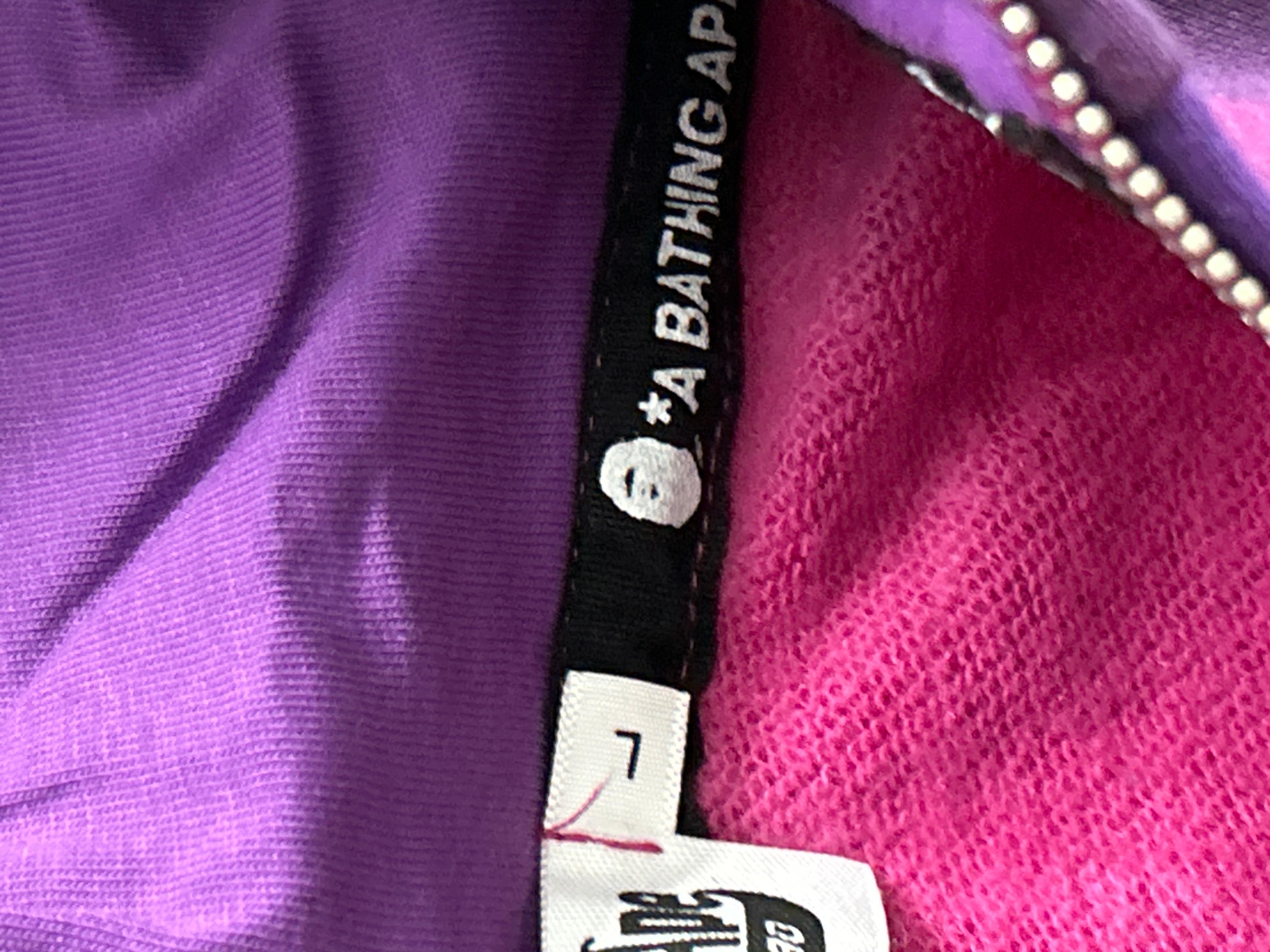 Foto QC 6 de BAPE Space Camo Shark Full Zip Hoodie Jacket Black