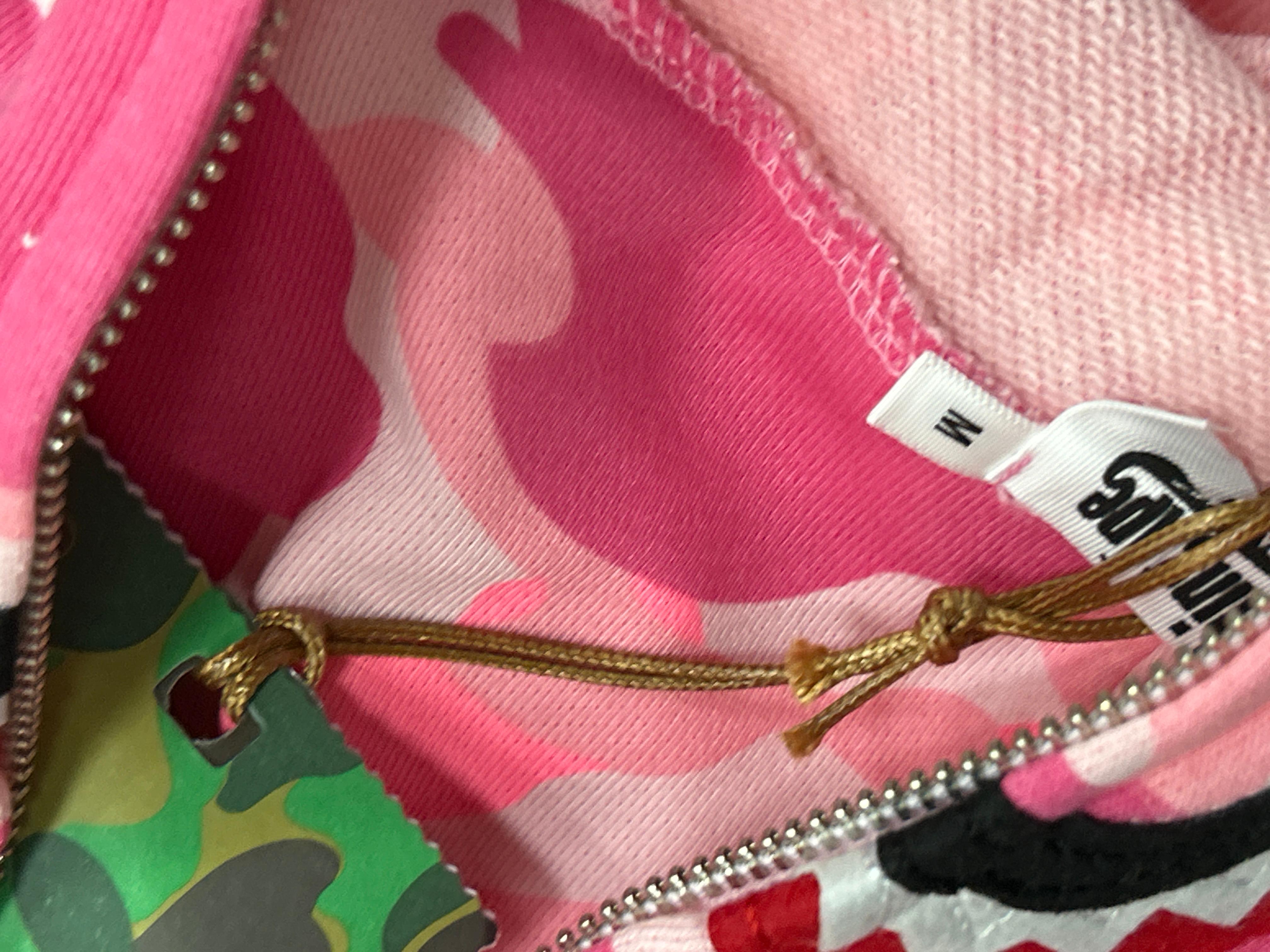 Foto QC 4 de BAPE Space Camo Shark Full Zip Hoodie Jacket Black
