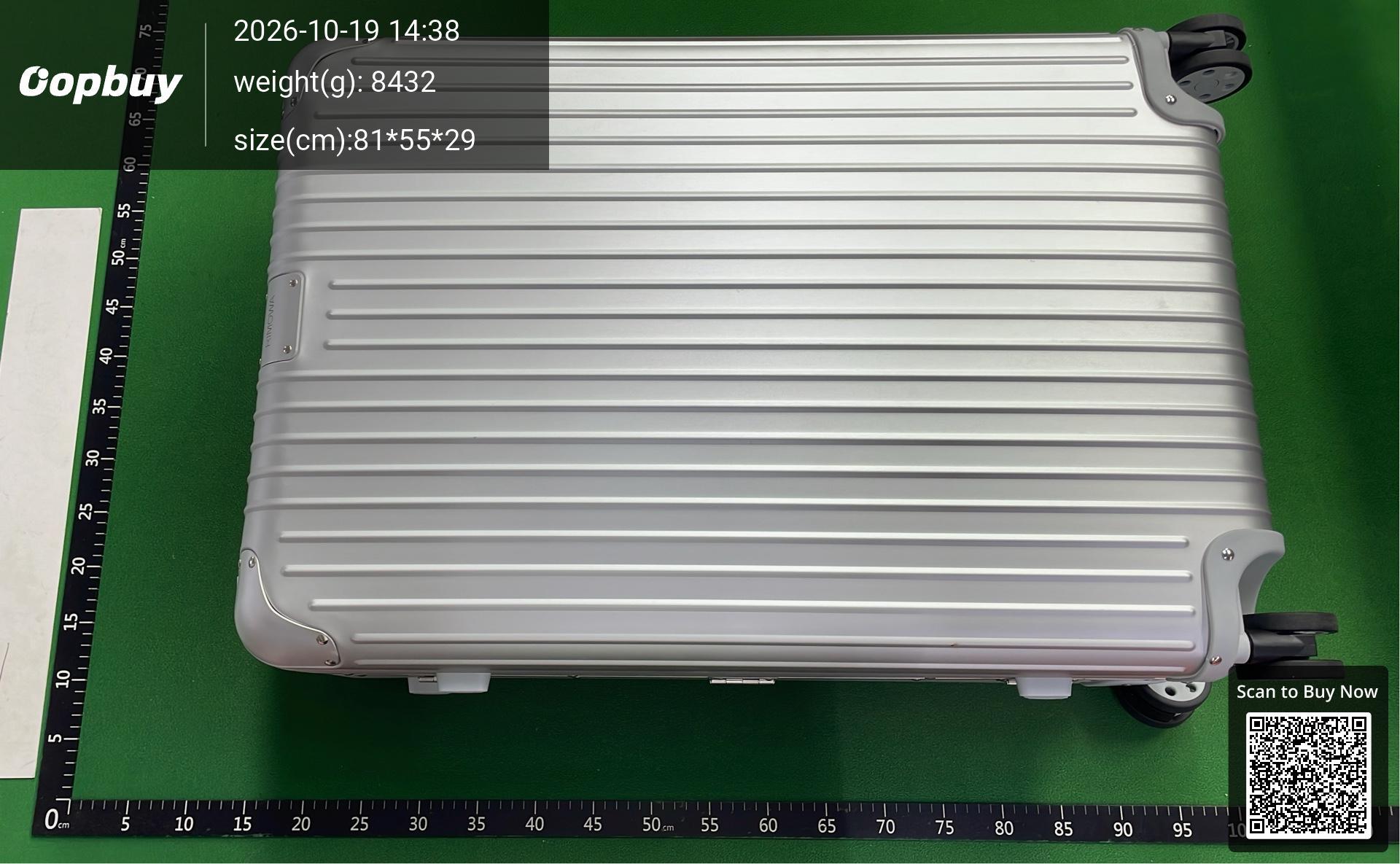 Foto QC 6 de Rimowa Essential Sleeve Cabin Gloss Slate Grey