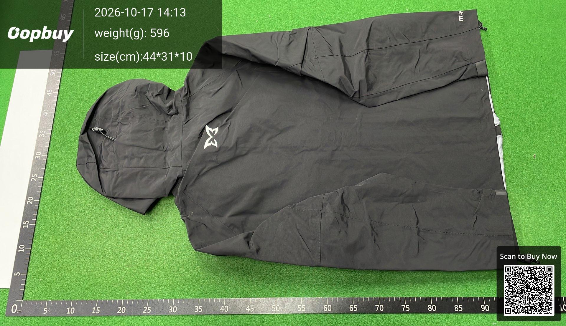 Foto QC 3 de Mertra Softshell Jacket Waterproof Reflective Hooded Grey