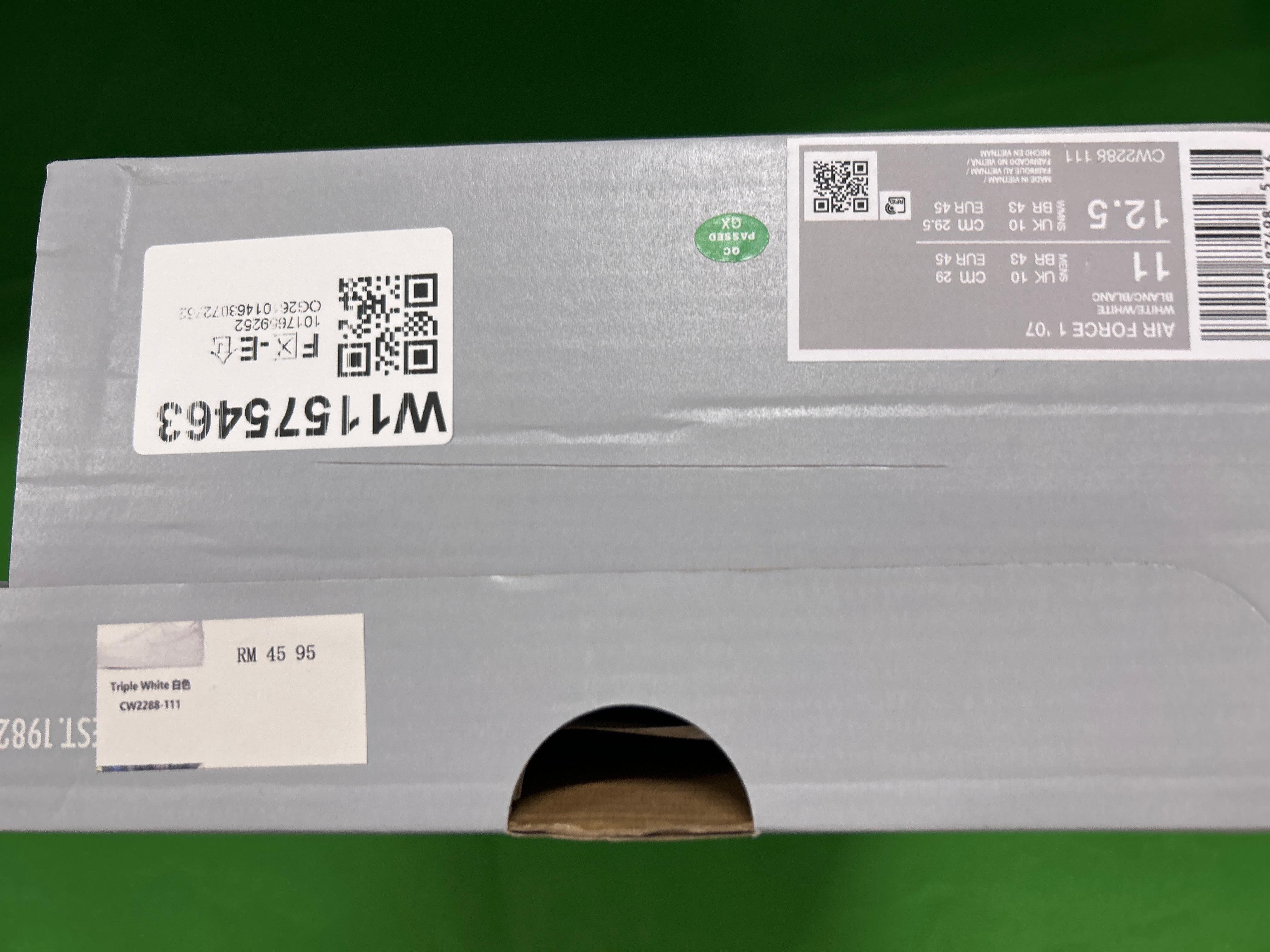 Foto QC 1 de Nike Air Force 1 Low SP Drake NOCTA Chrome Hearts Love You Forever White CZ8065-100