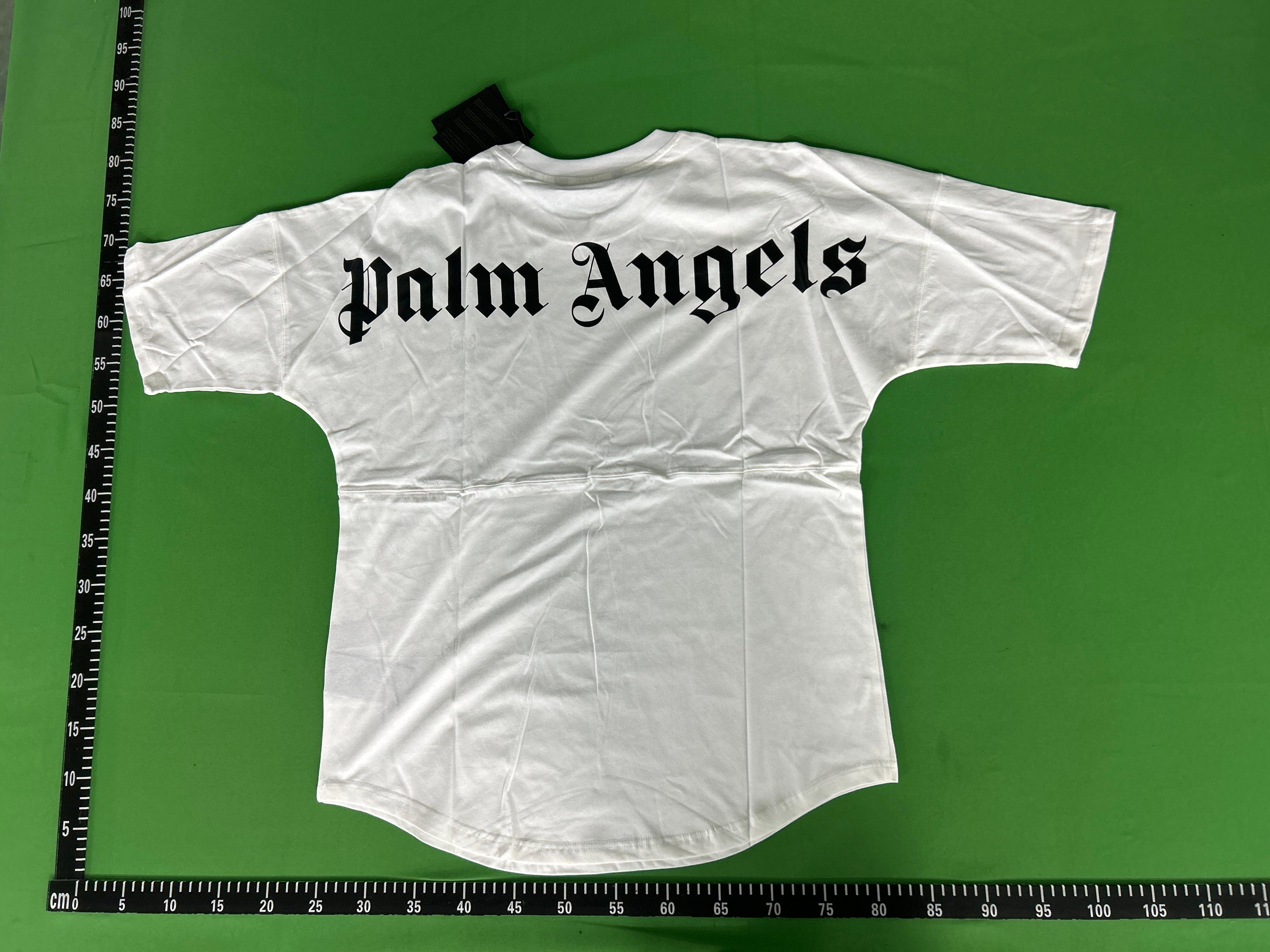 Foto QC 7 de Palm Angels Aspen T-shirt Sprayed Heart White