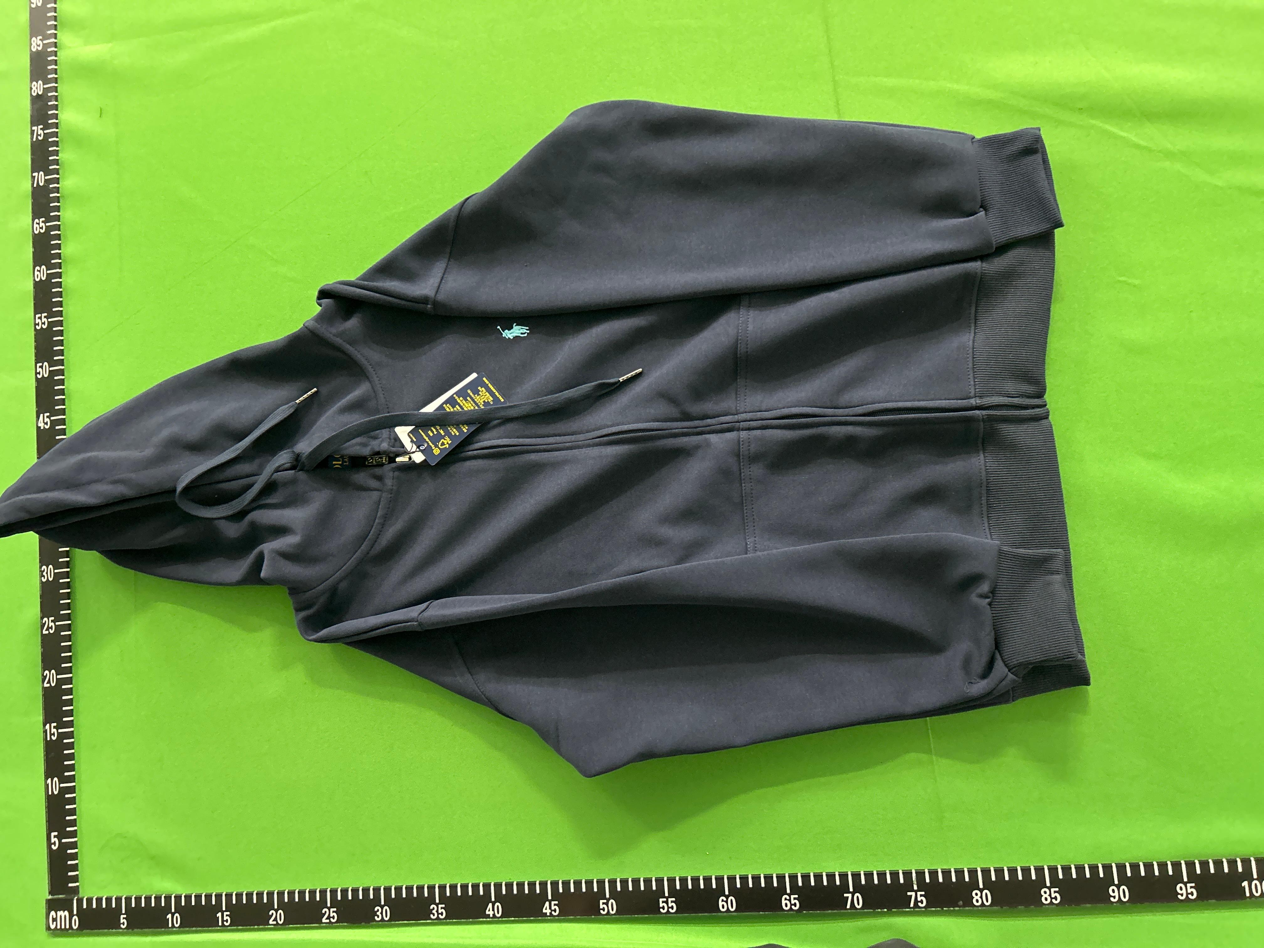 Foto QC 3 de Polo Ralph Lauren Hooded Zip Sweater Grey