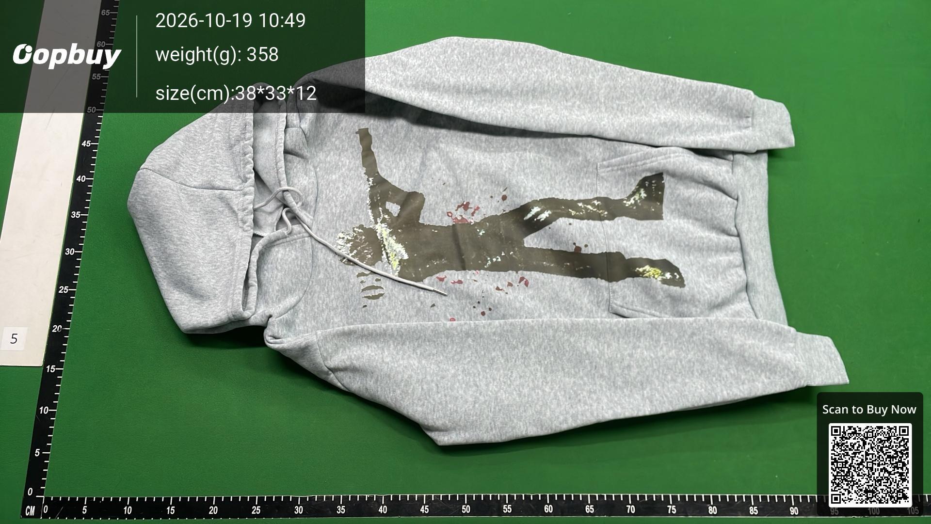 Foto QC 6 de Generic Hoodie Soldier '03 Graphic Grey