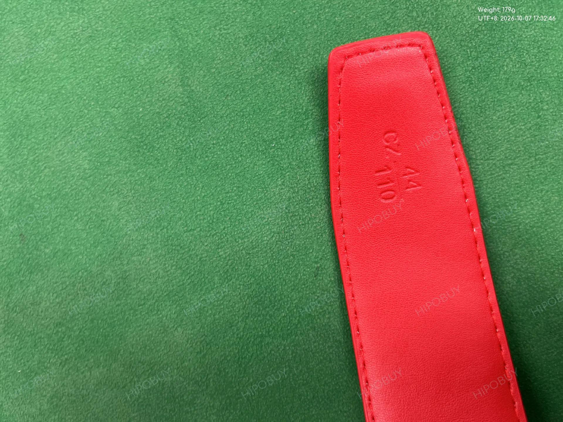 Foto QC 1 de Versace Belt Red