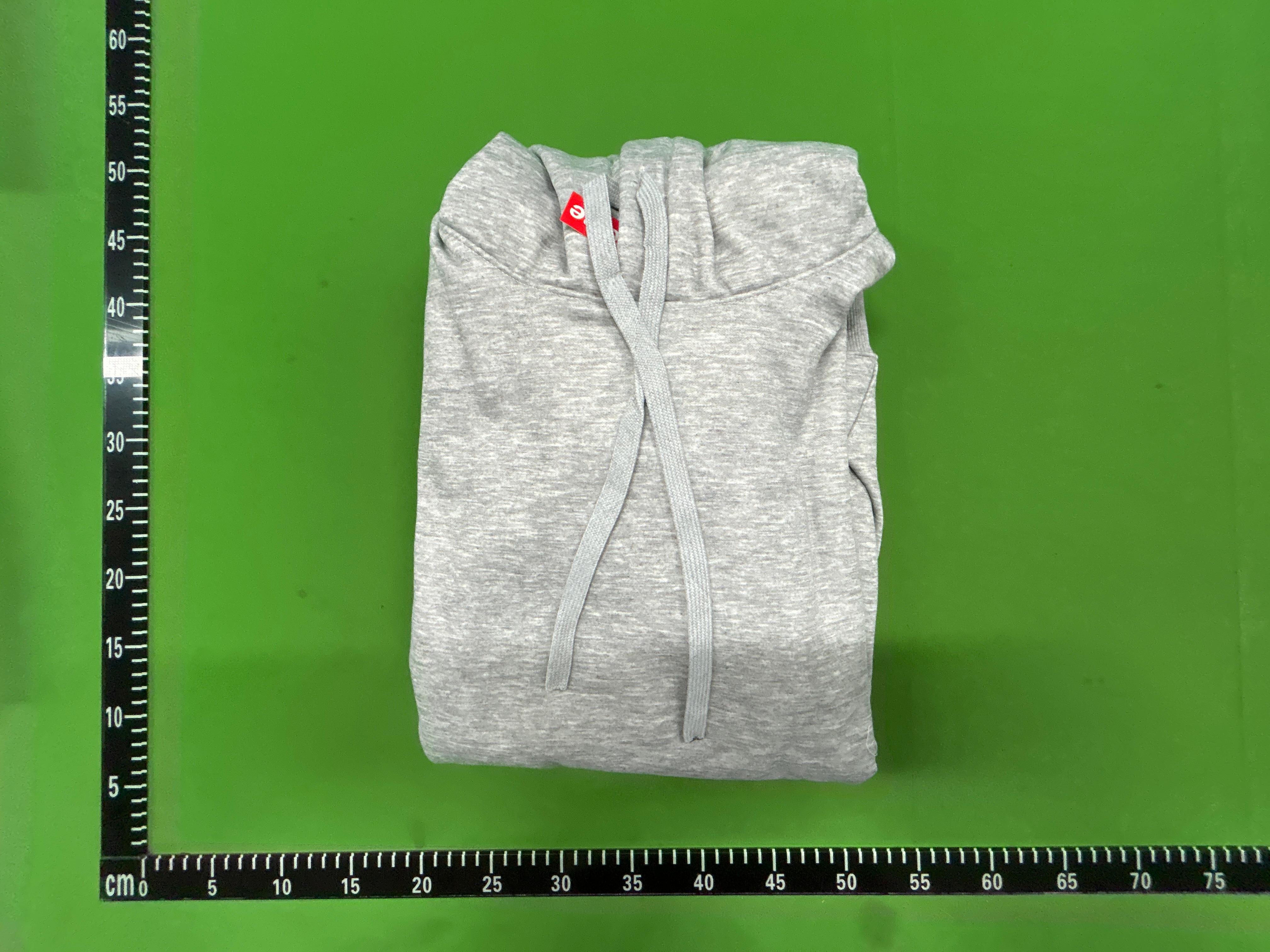 Foto QC 5 de Supreme Rhinestone Hooded Sweatshirt Black