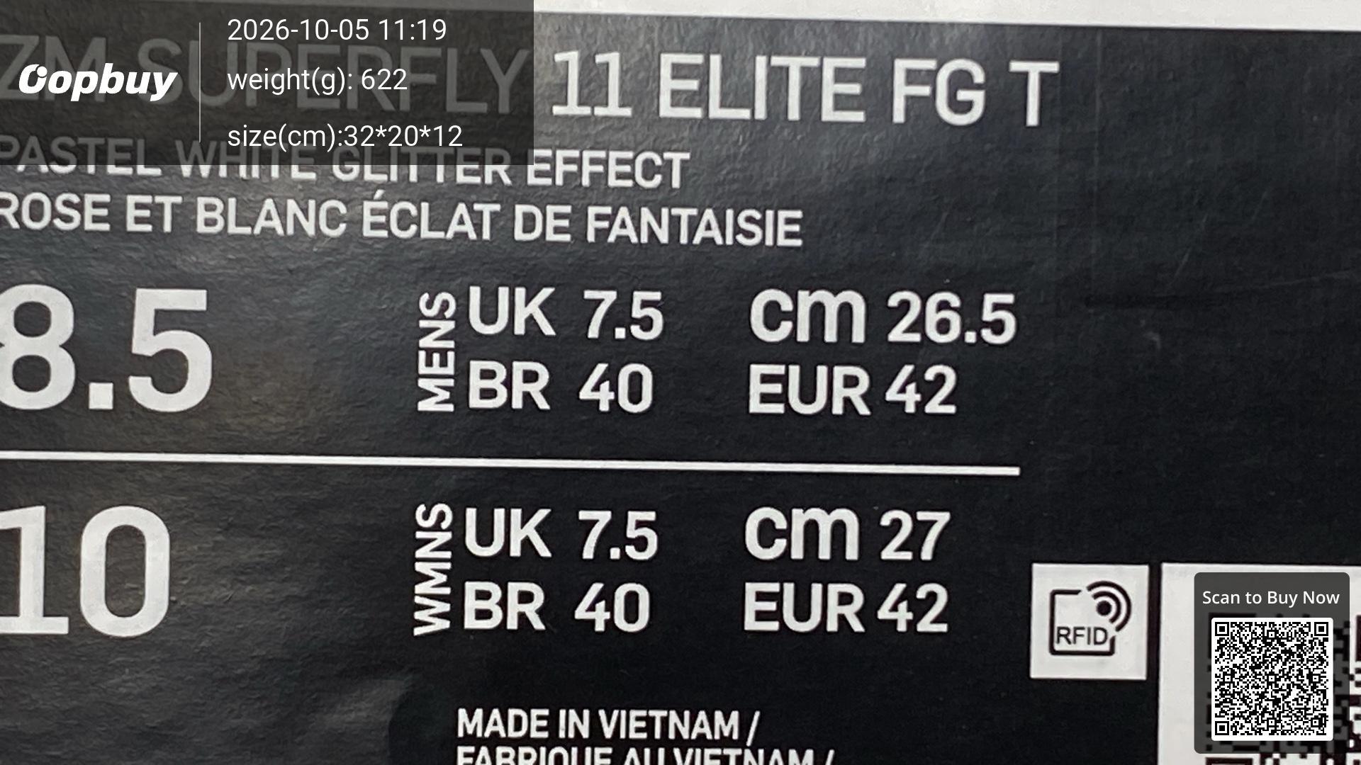Foto QC 2 de Nike Mercurial Vapor 17 Elite Breakout Pack IM5806-900