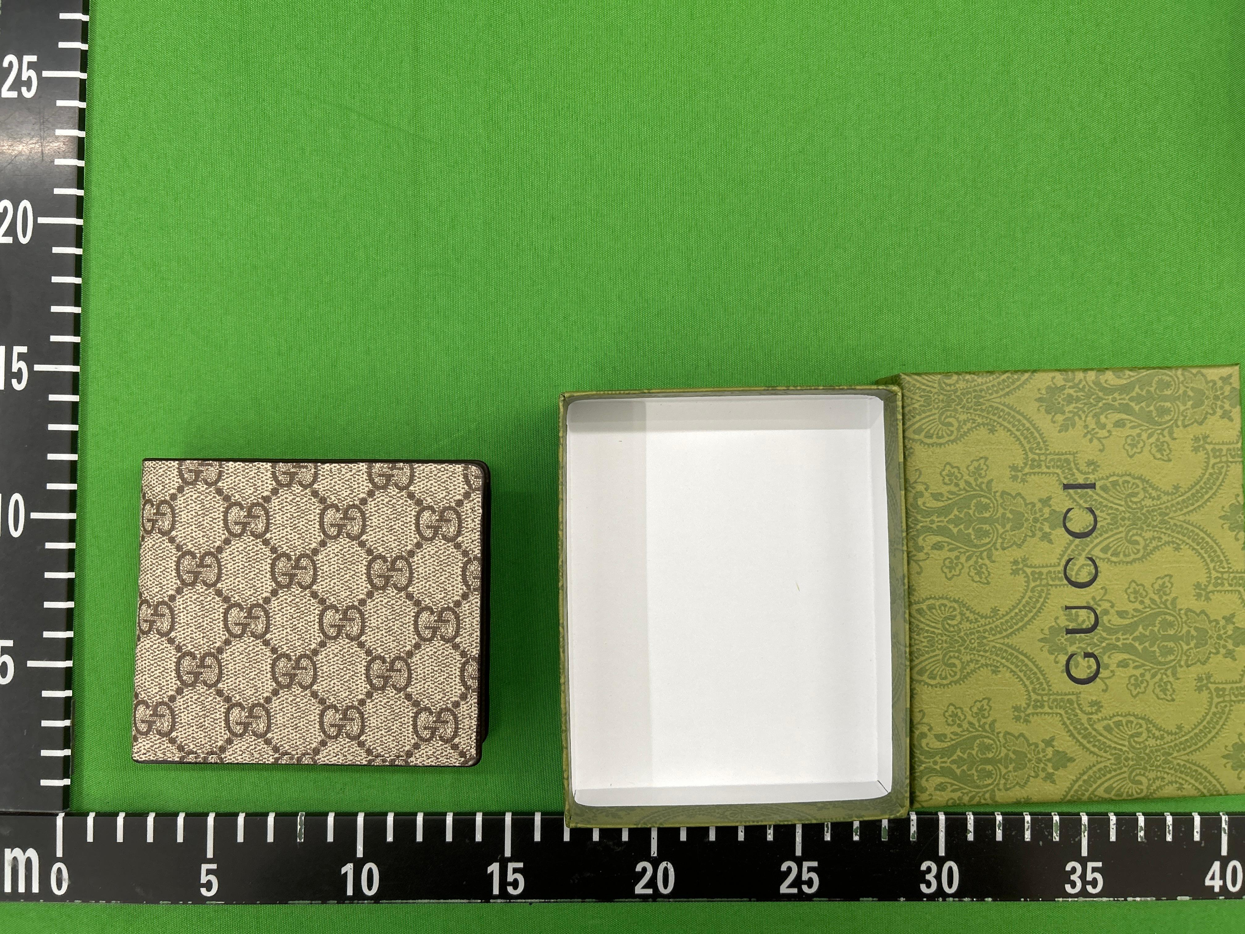 Foto QC 8 de Gucci Web Ophidia Wallet GG Supreme Black