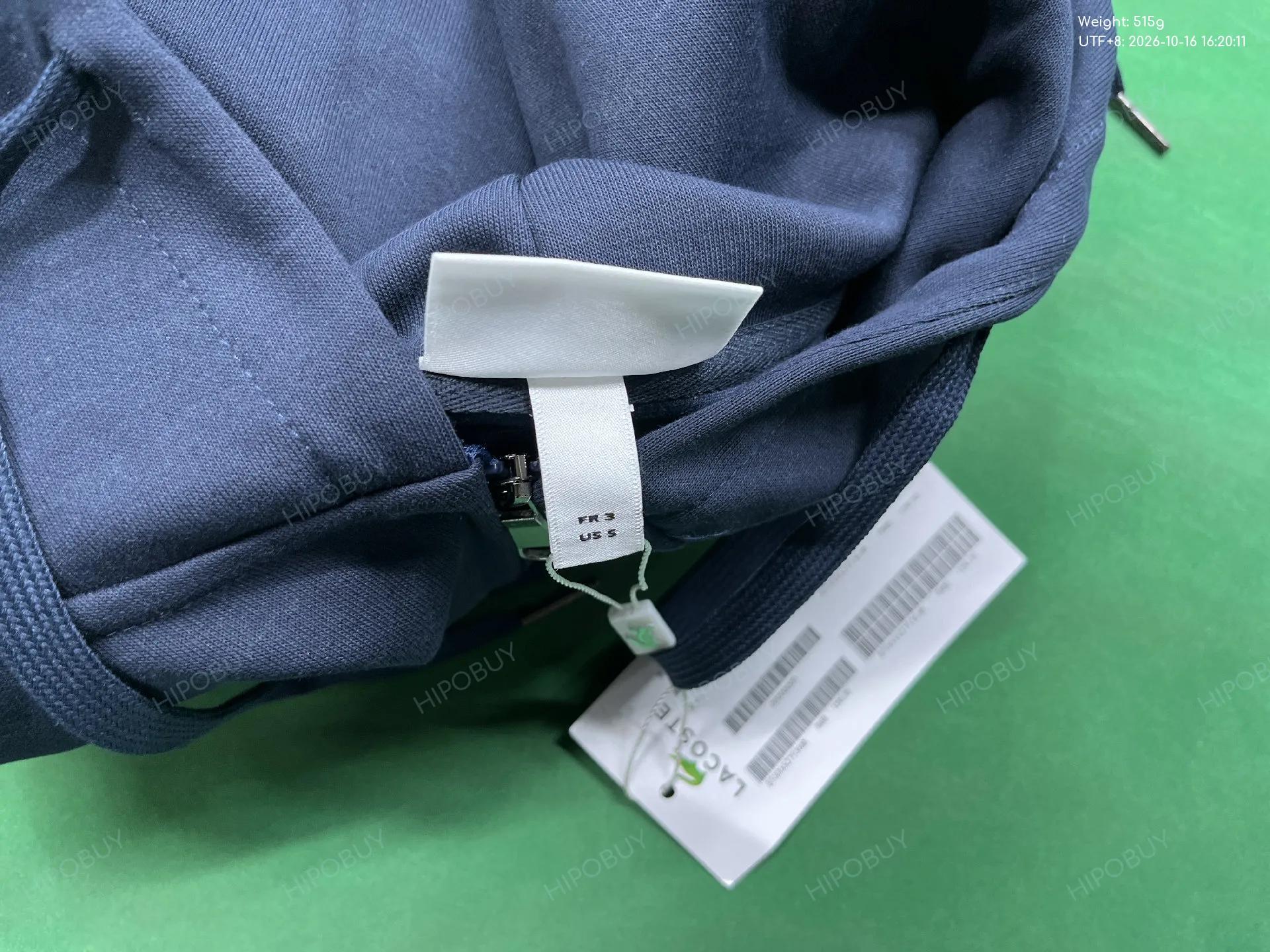 Foto QC 1 de Lacoste Zip Sweater Half-Zip Black
