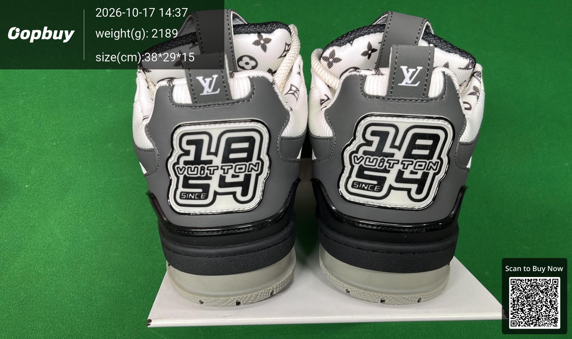 Foto QC 3 de Louis Vuitton LV Skate Sneaker Nubuck Mesh Low 57th Street NYC Exclusive Black Yellow 1ADI2S