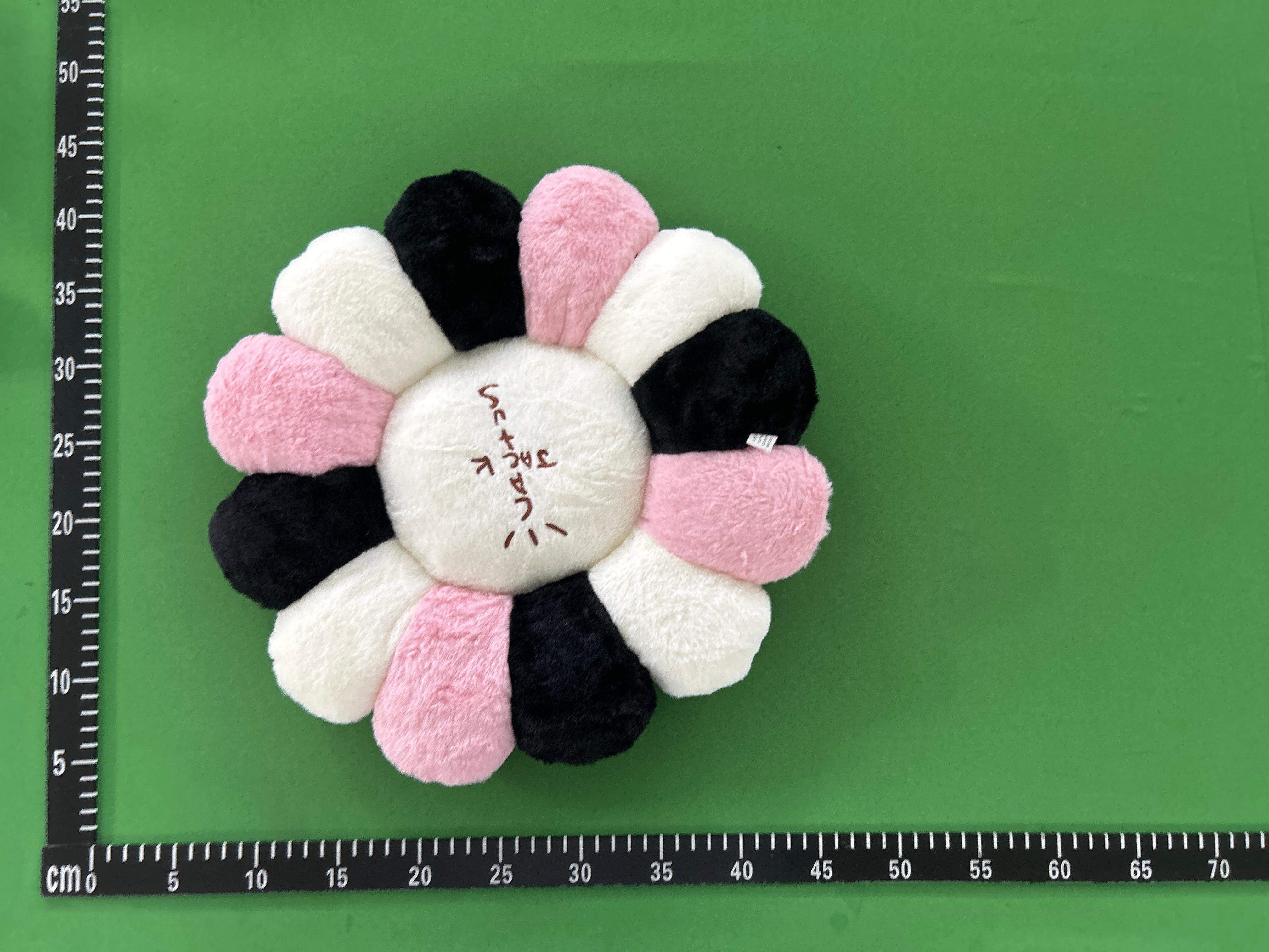 Foto QC 3 de Cactus Jack Sunflower Pink Black White Plush Cushion