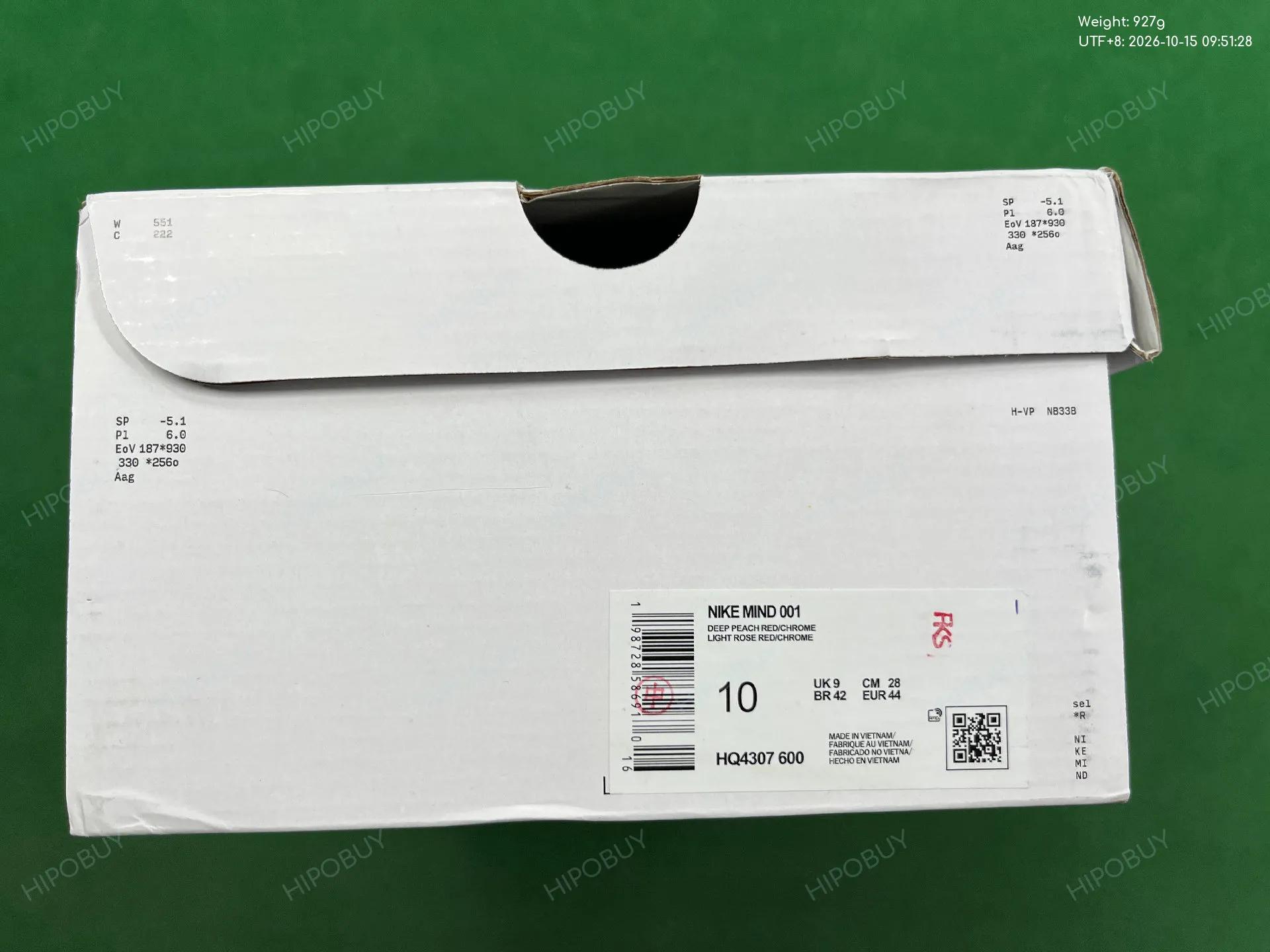 Foto QC 2 de Nike Mind 001 Foam White Obsidian Speed Red HQ4307-101