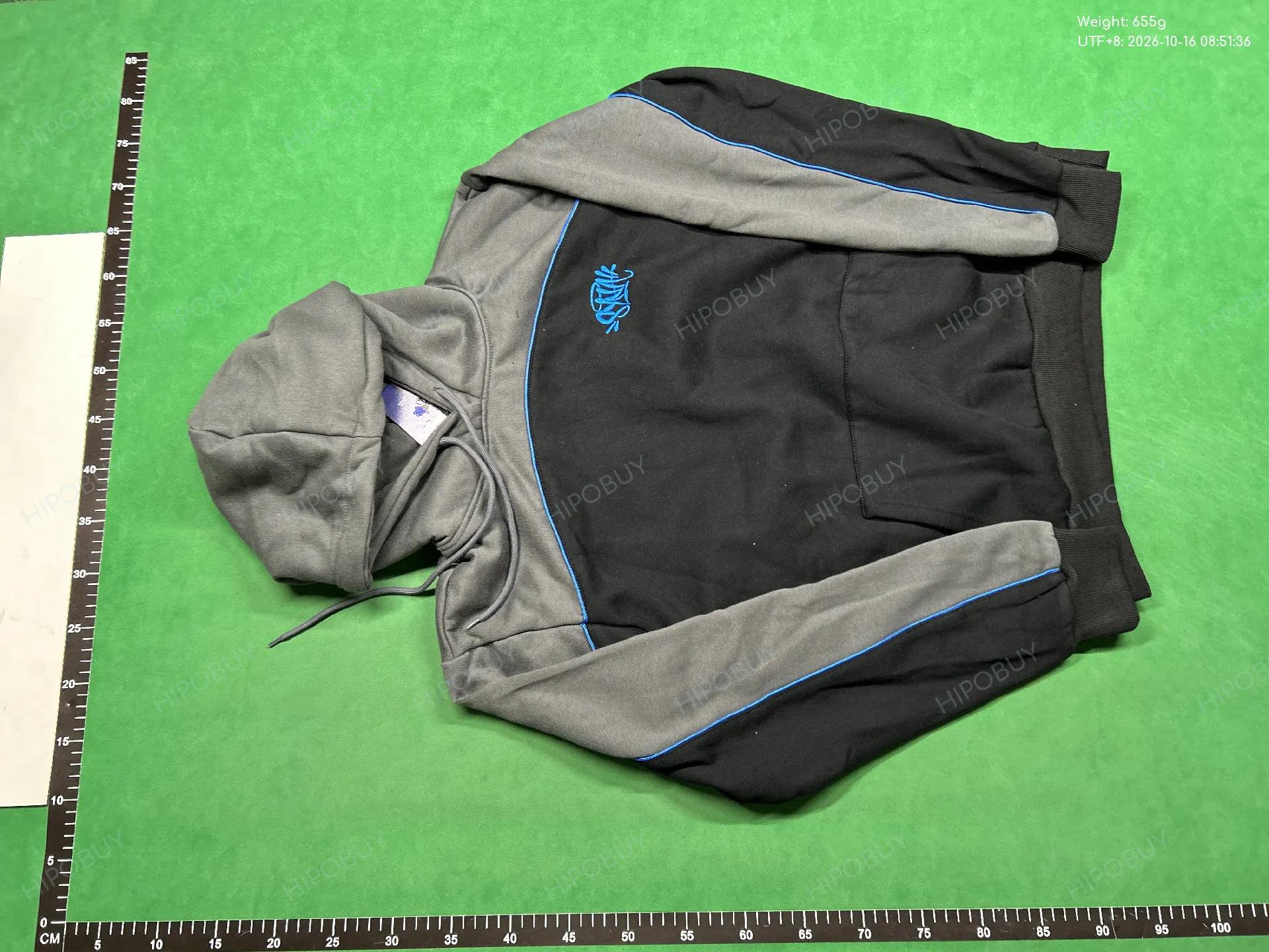 Foto QC 2 de Syna Life Of Syna Zip Sweater Panelled Grey Black
