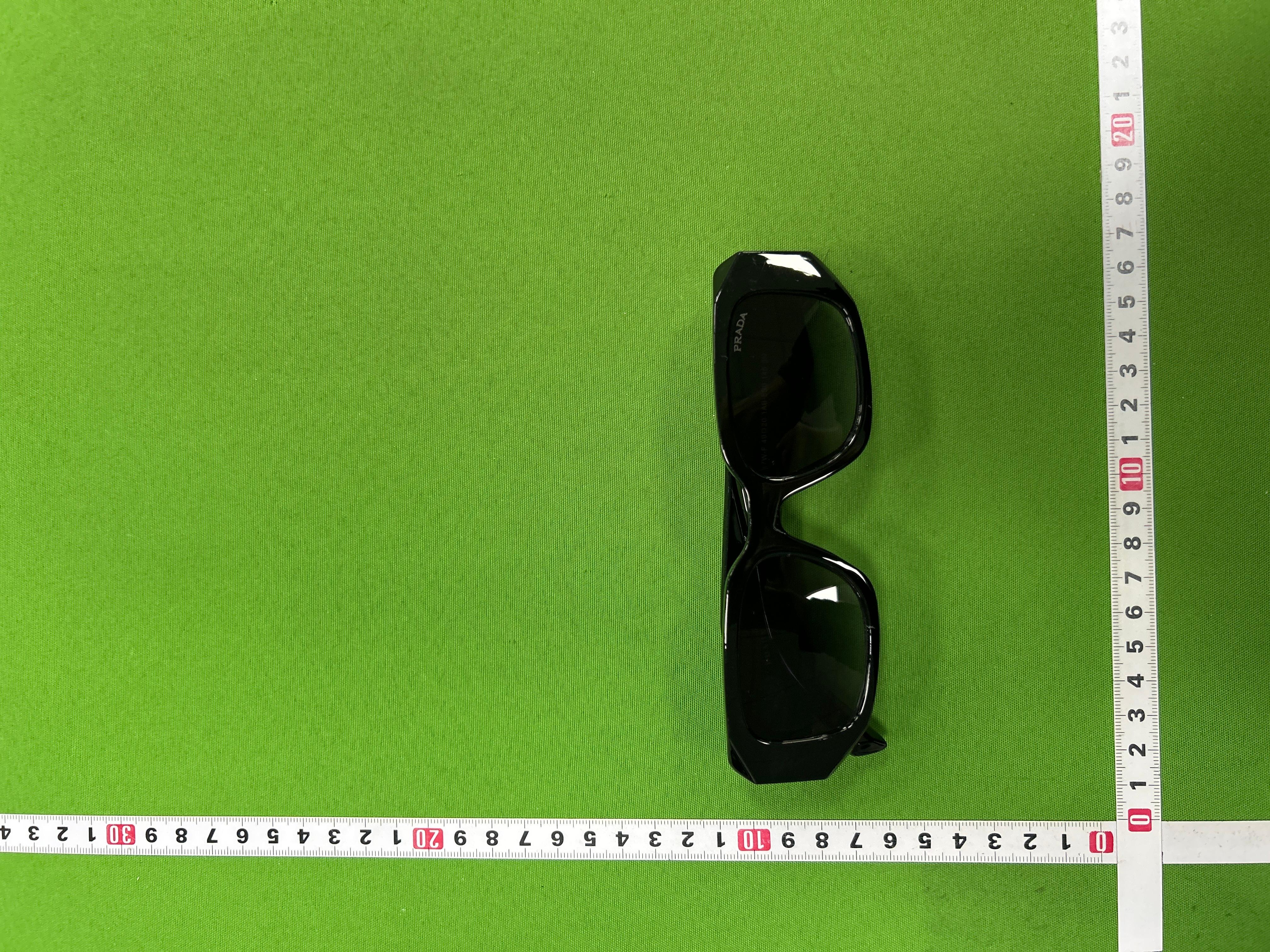 Foto QC 7 de Prada Symbole Rectangle-Frame Acetate Sunglasses Tortoise Brown (PR 17WS)