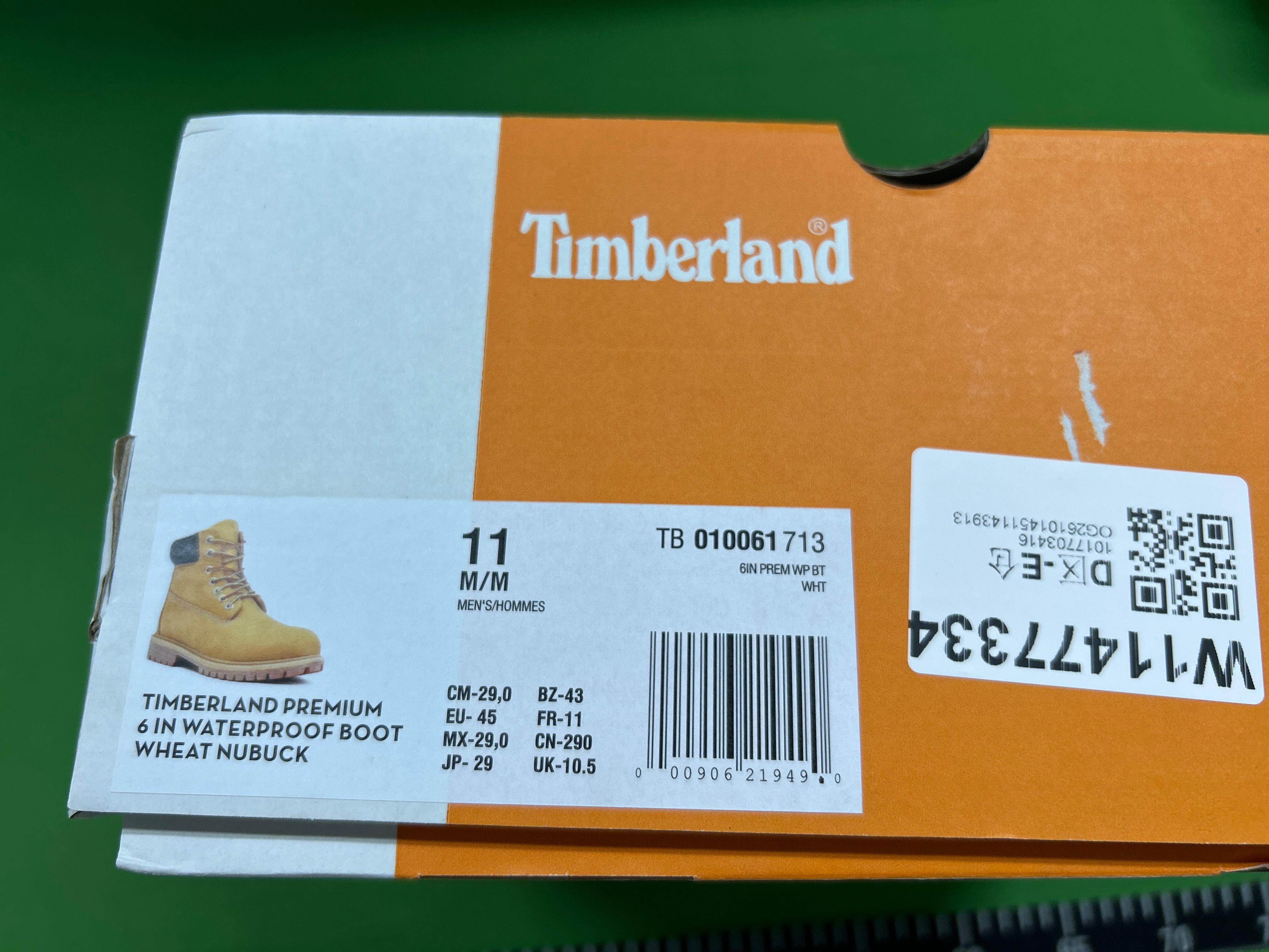 Foto QC 1 de Timberland 6 Inch Premium Waterproof Wheat Nubuck 10361
