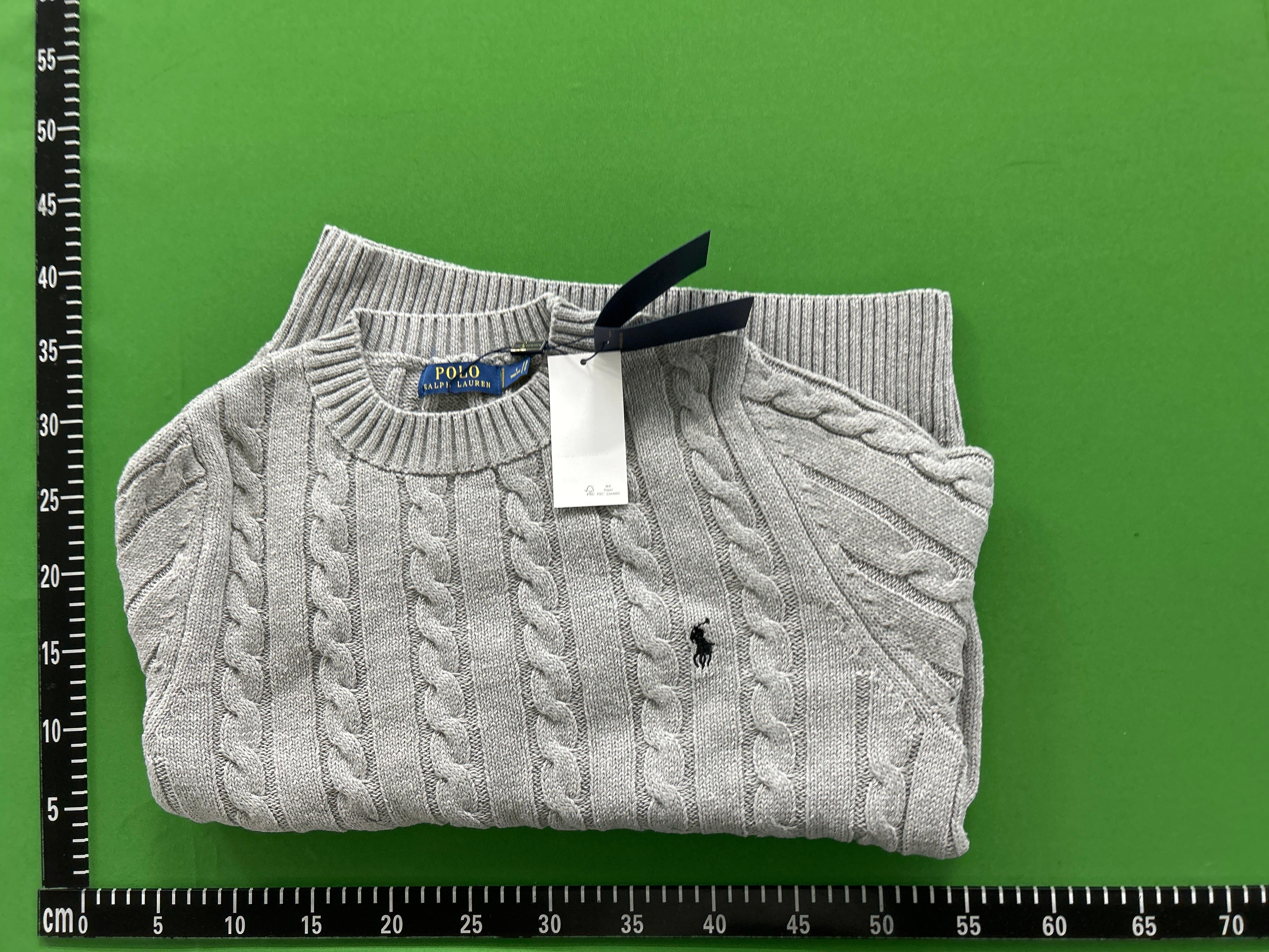 Foto QC 5 de Polo Ralph Lauren Cable Knit Crewneck Sweater Navy