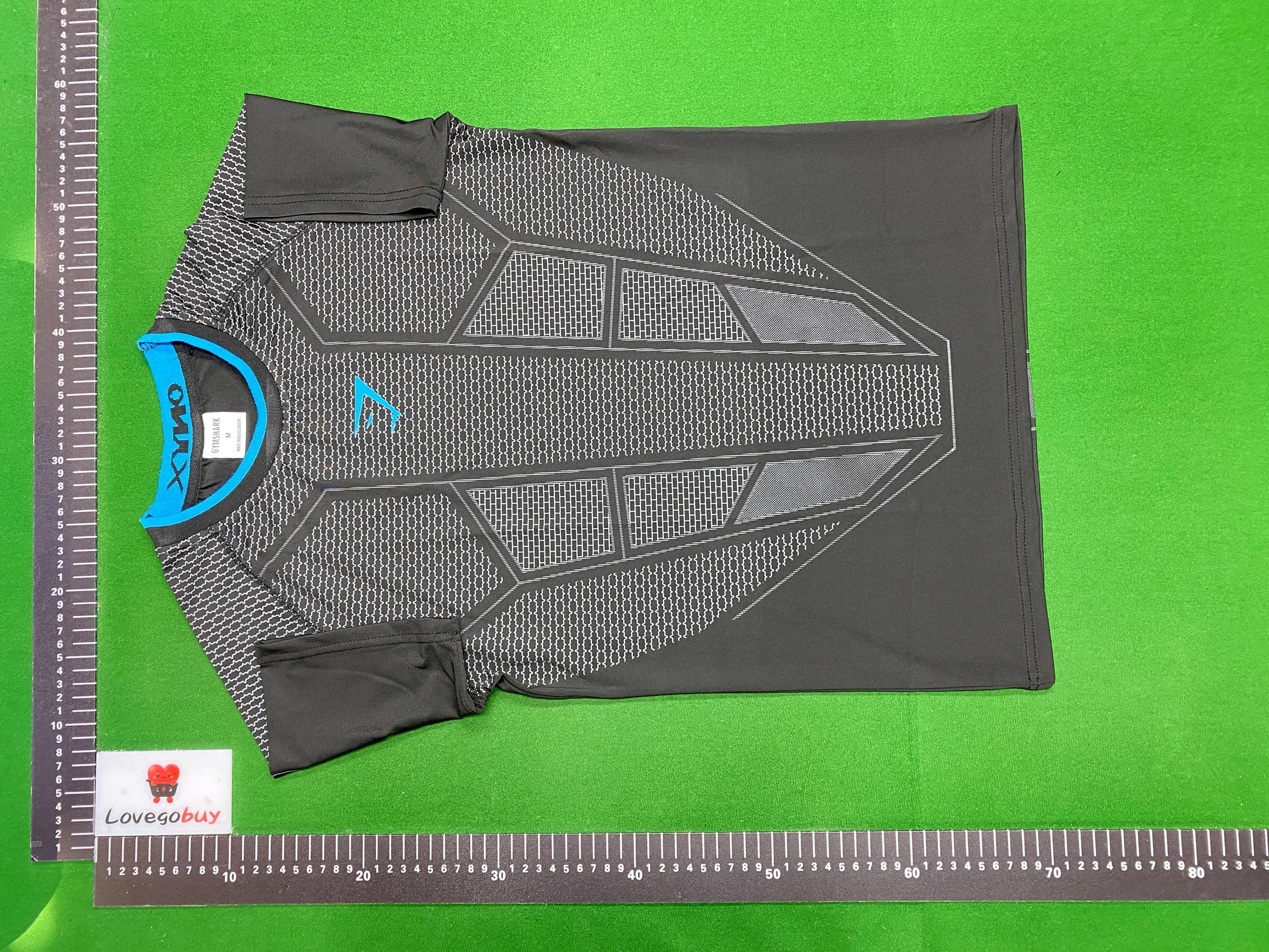 Foto QC 6 de Gymshark Onyx V1 T-shirt Black