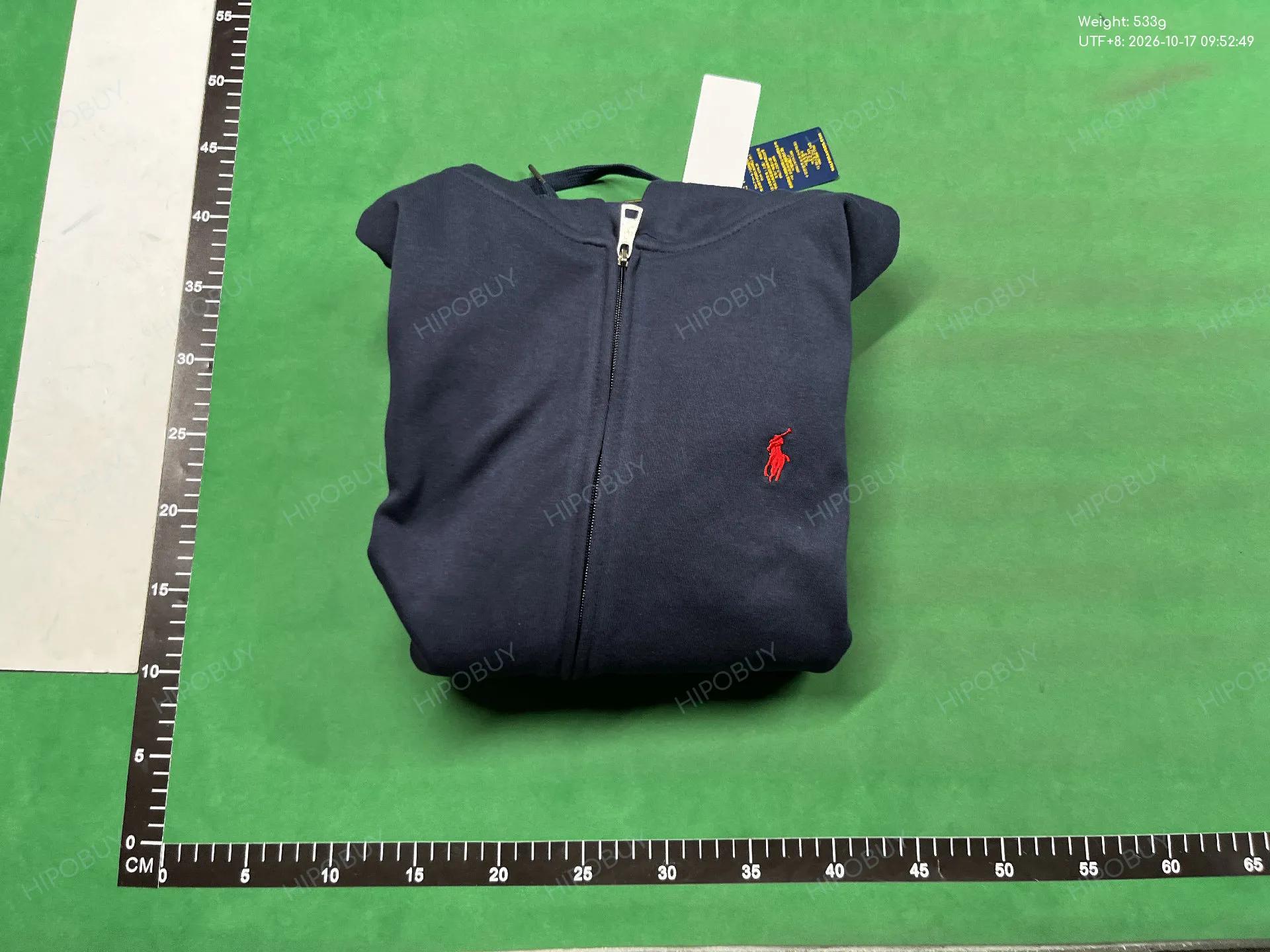 Foto QC 8 de Polo Ralph Lauren Hoodie Jacket Full-Zip Heather Grey
