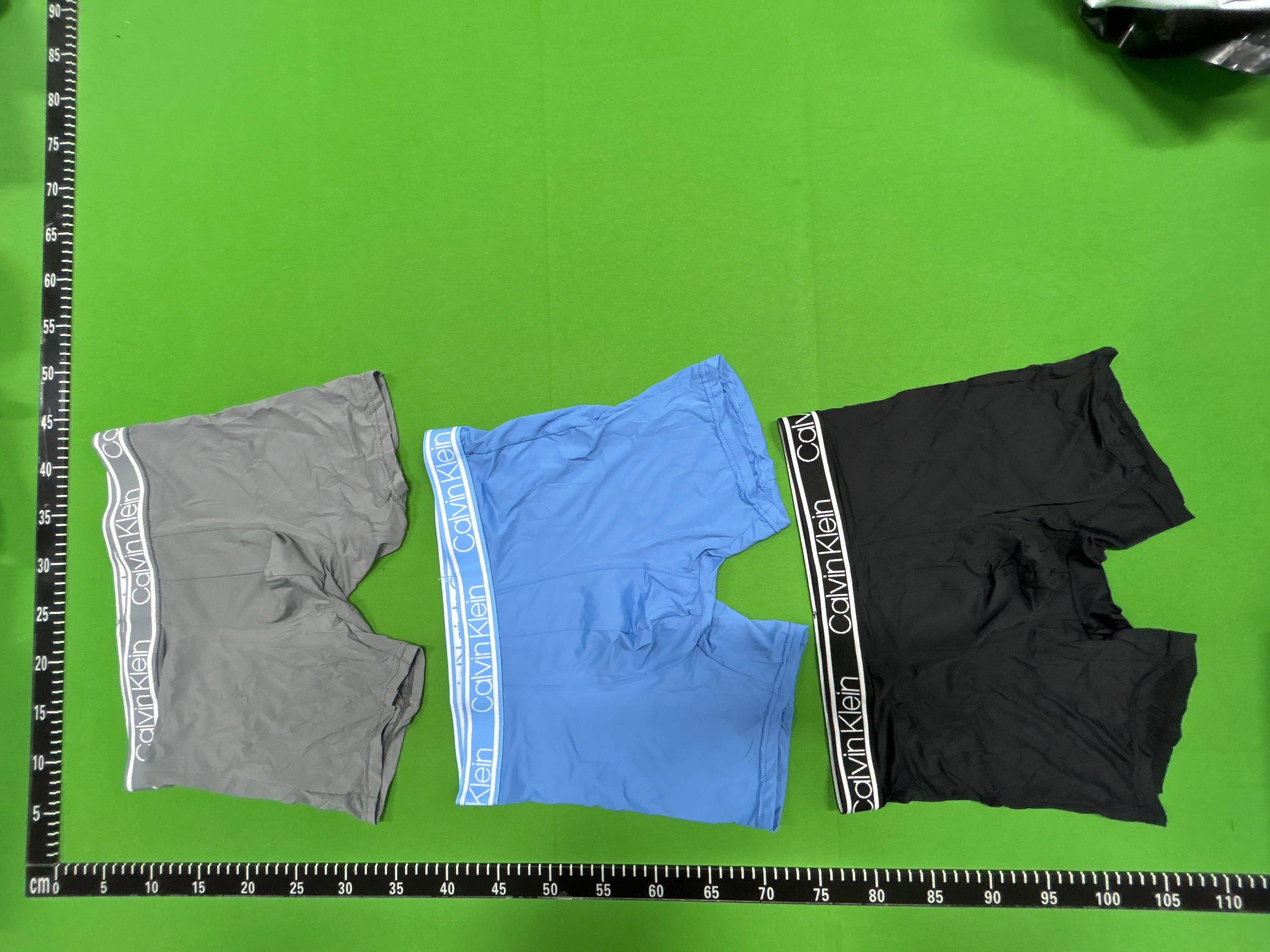 Foto QC 8 de Calvin Klein Underwear Bamboo Viscose Boxer Briefs 3-Pack Black Grey Blue