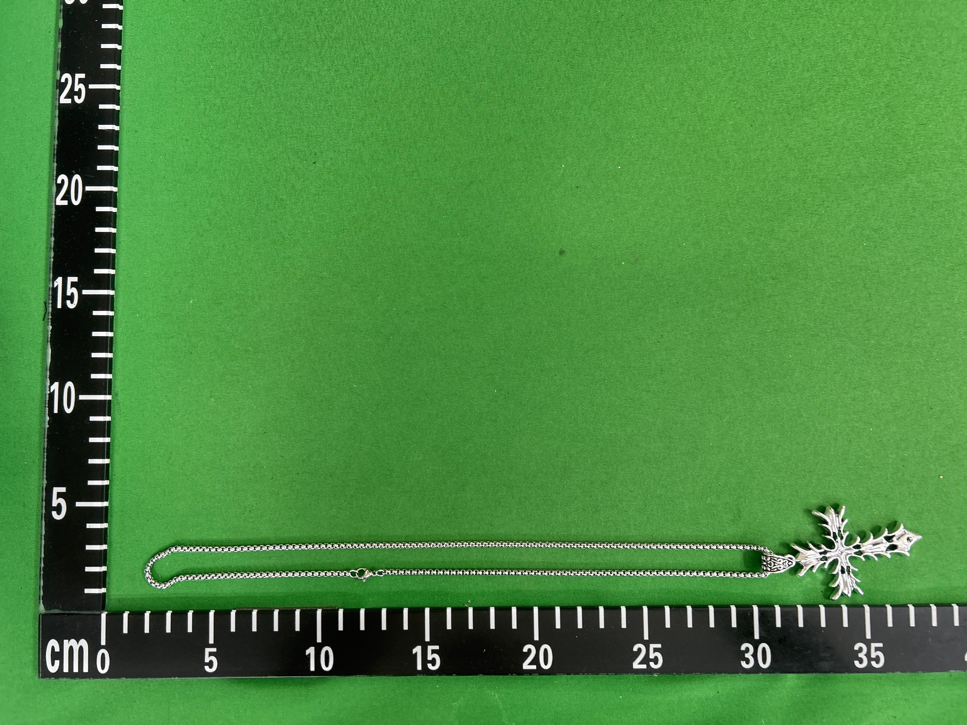 Foto QC 5 de Other Cross Necklace Titanium Steel Silver