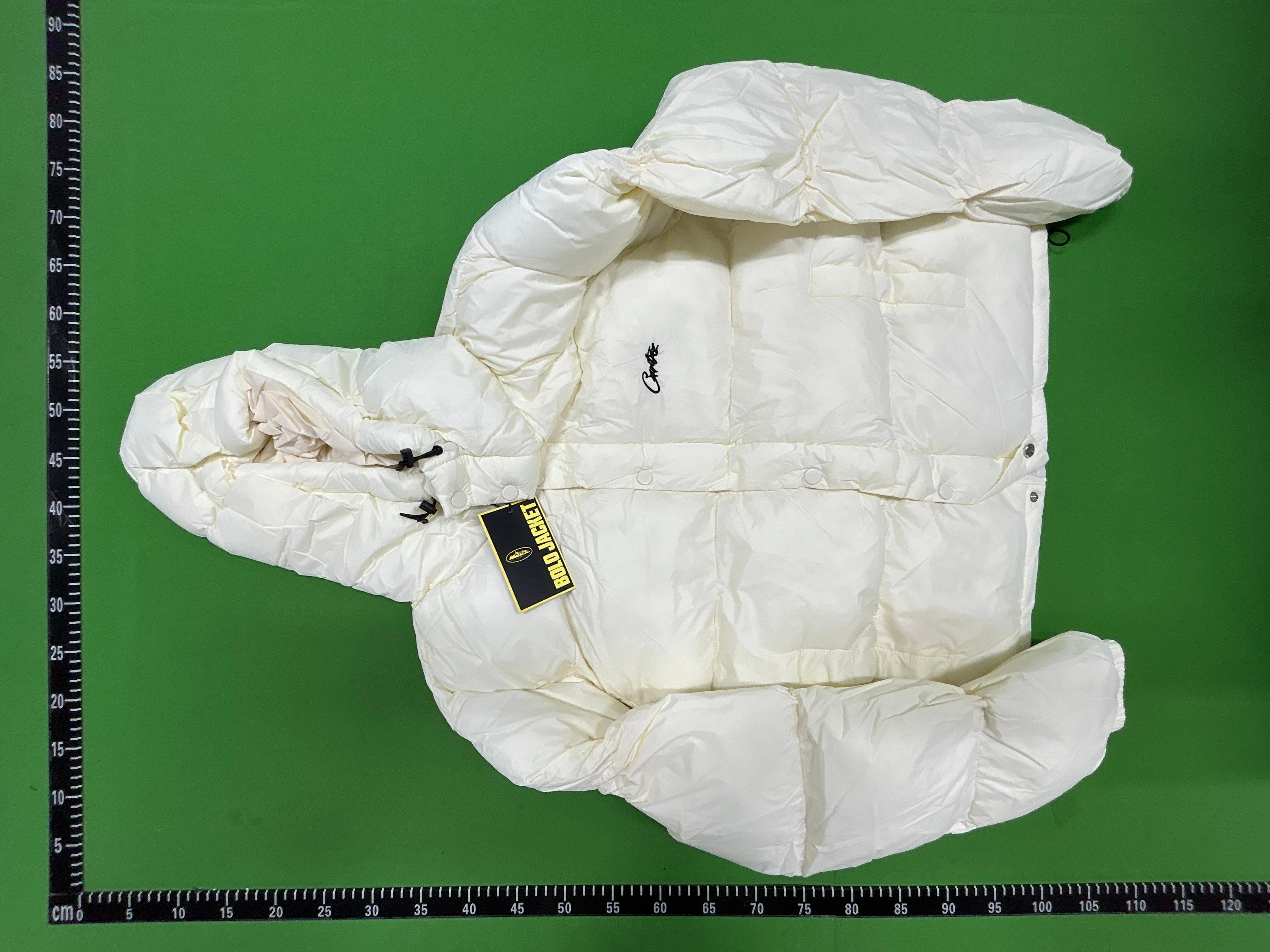 Foto QC 8 de Corteiz Puffer Jacket Small Logo Black Yellow