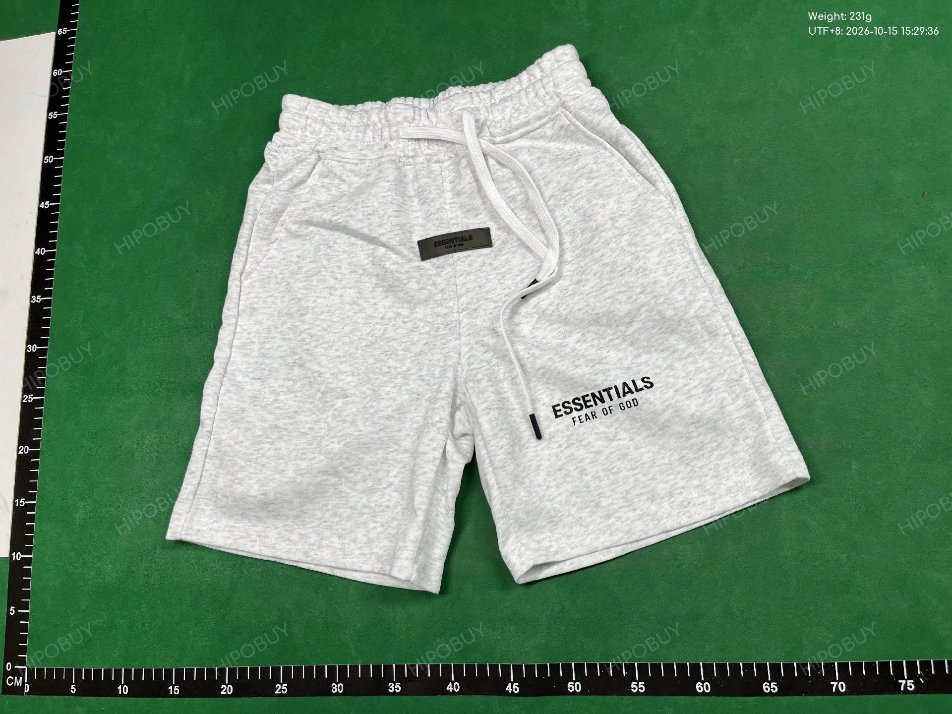 Foto QC 6 de Fear of God Essentials Sweat Shorts Loose Black