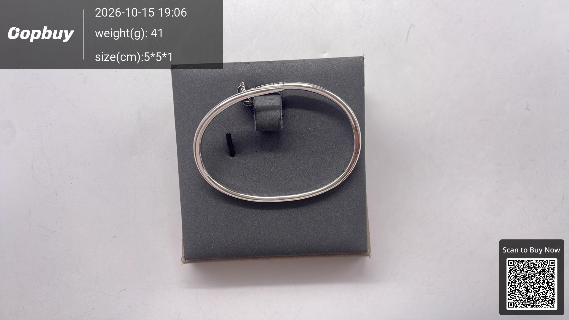 Foto QC 1 de Chrome Hearts Cross Bracelet Silver