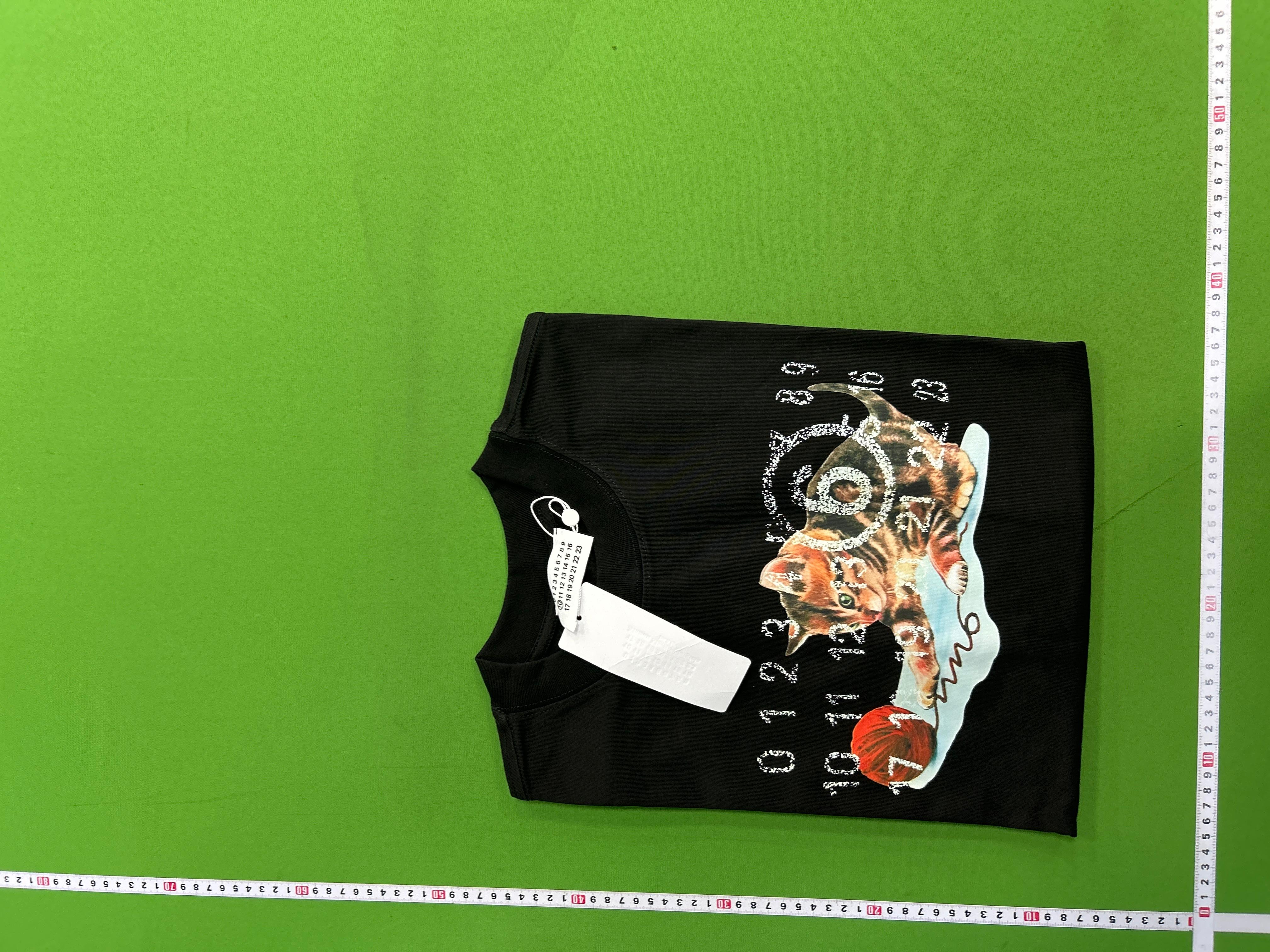 Foto QC 5 de Maison Margiela T-shirt Numeric Logo Pixel Print Black
