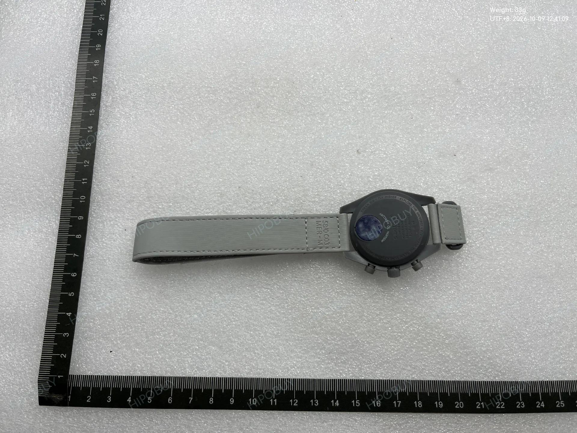 Foto QC 5 de Omega x Swatch Bioceramic MoonSwatch Mission to Pluto SO33M101