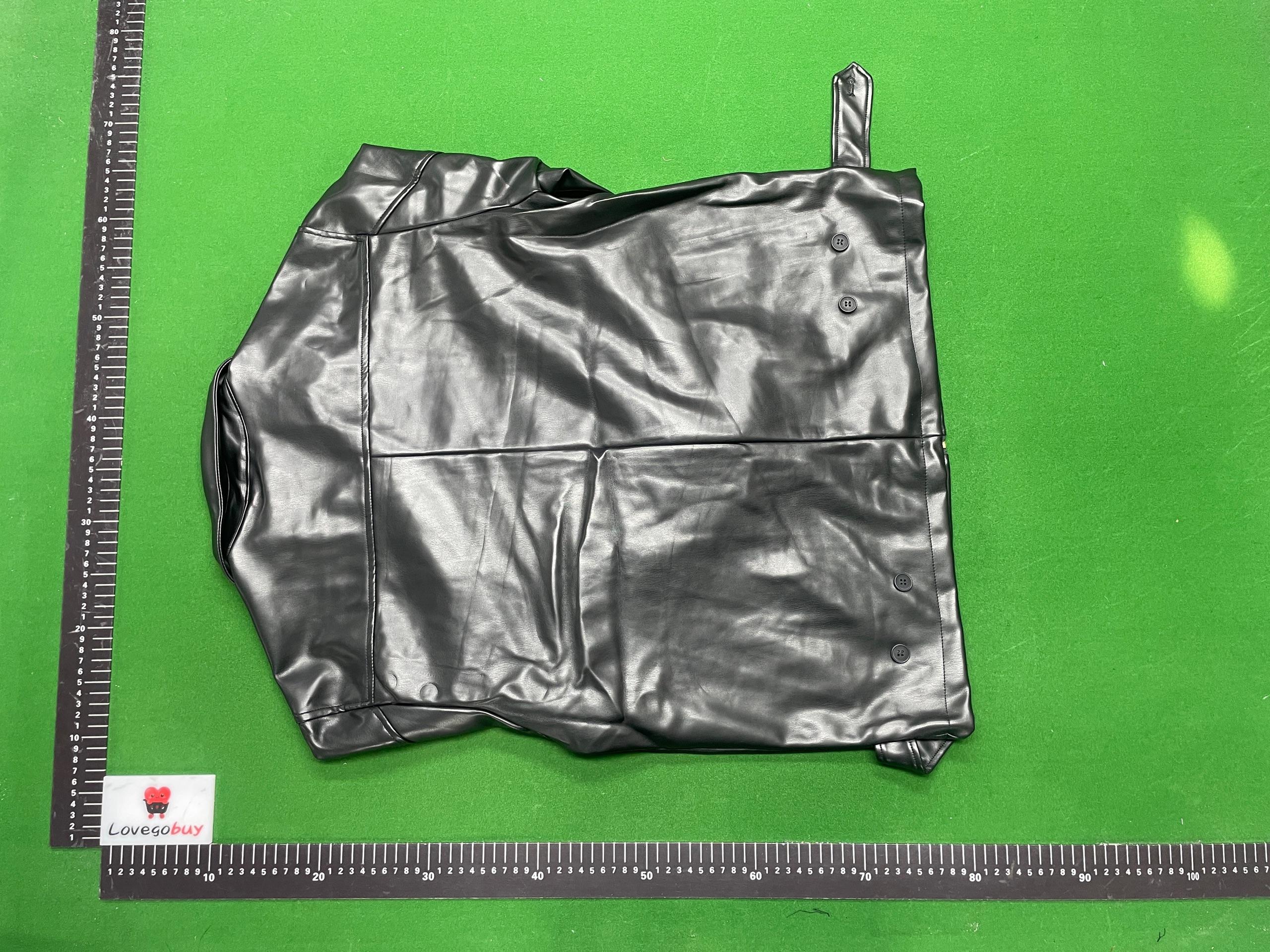 Foto QC 3 de Polo Ralph Lauren Leather Jacket Black