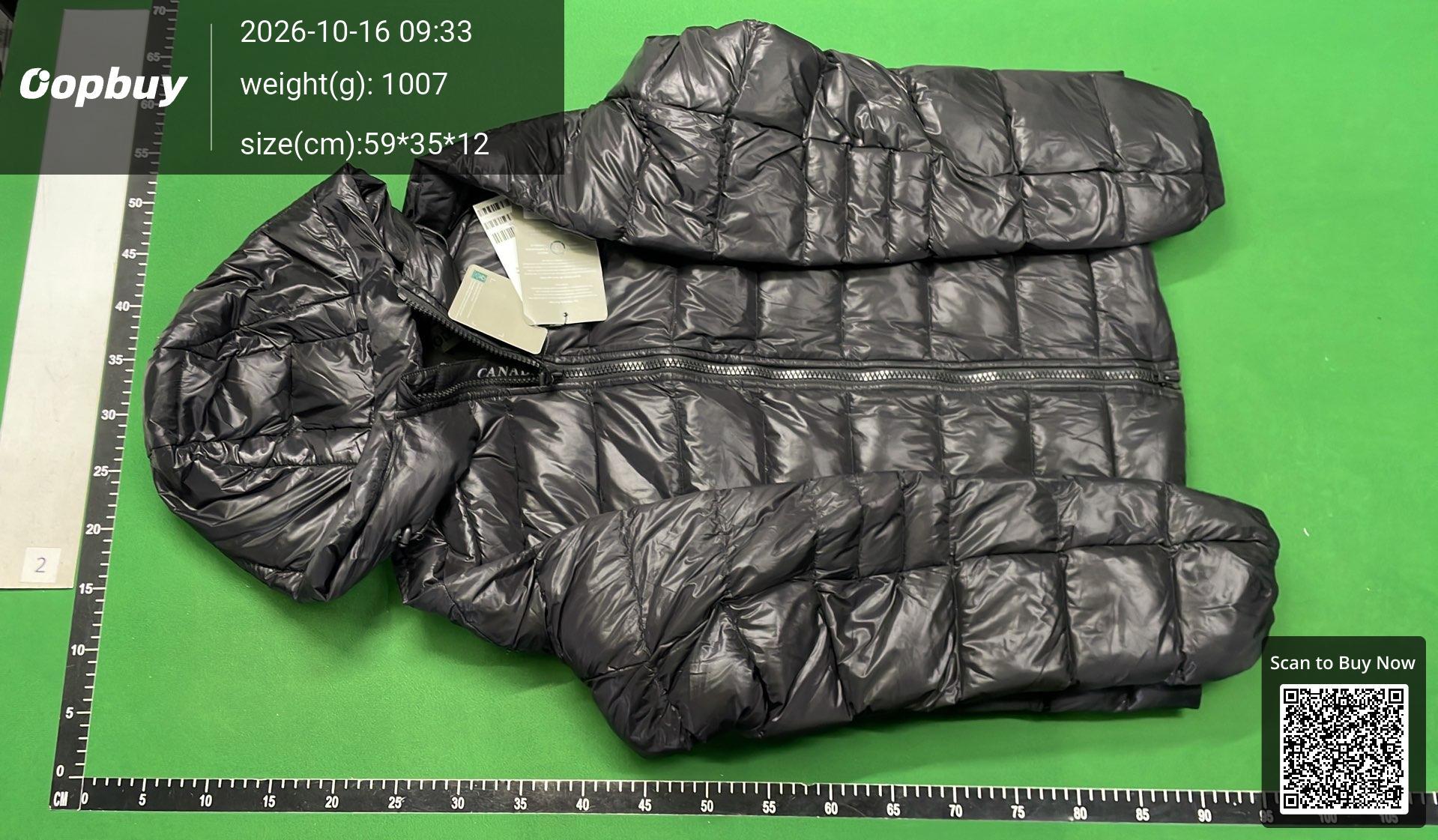 Foto QC 6 de Canada Goose Crofton Hooded Down Jacket Black Label Black