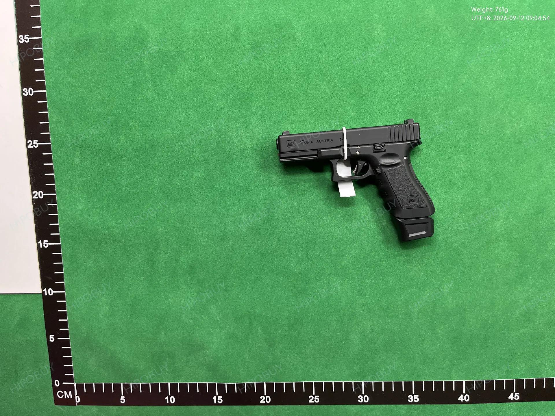 Foto QC 1 de Unbranded Glock 17 D17 Alloy Toy Model Metal Figure
