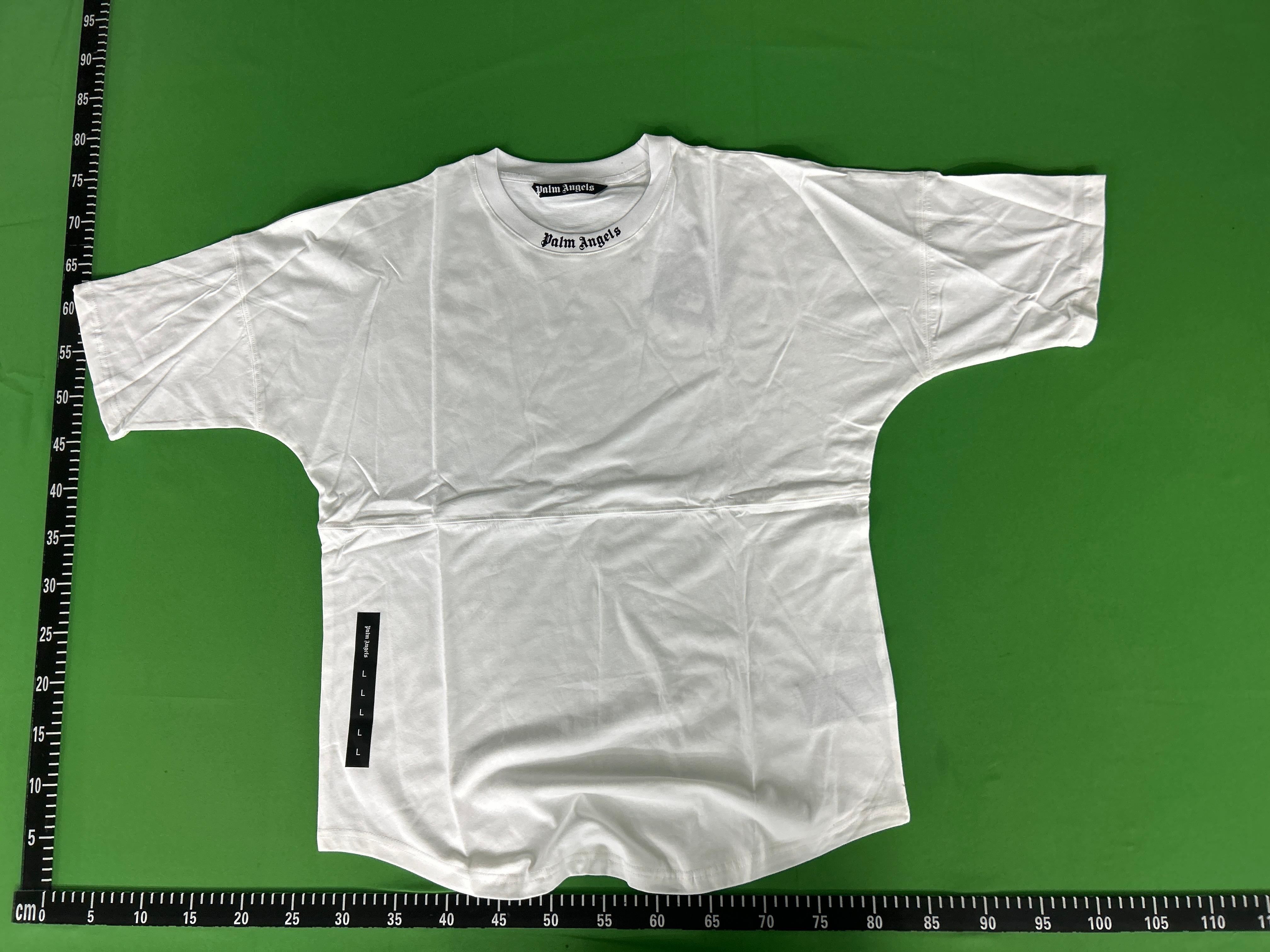 Foto QC 6 de Palm Angels Aspen T-shirt Sprayed Heart White