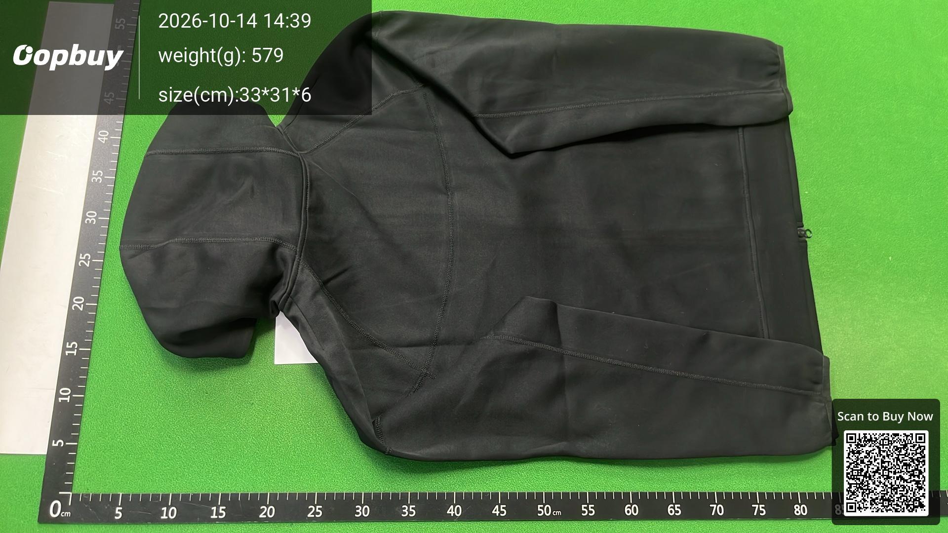 Foto QC 6 de Nike Tech Fleece Windrunner Jacket Hooded Grey Heather