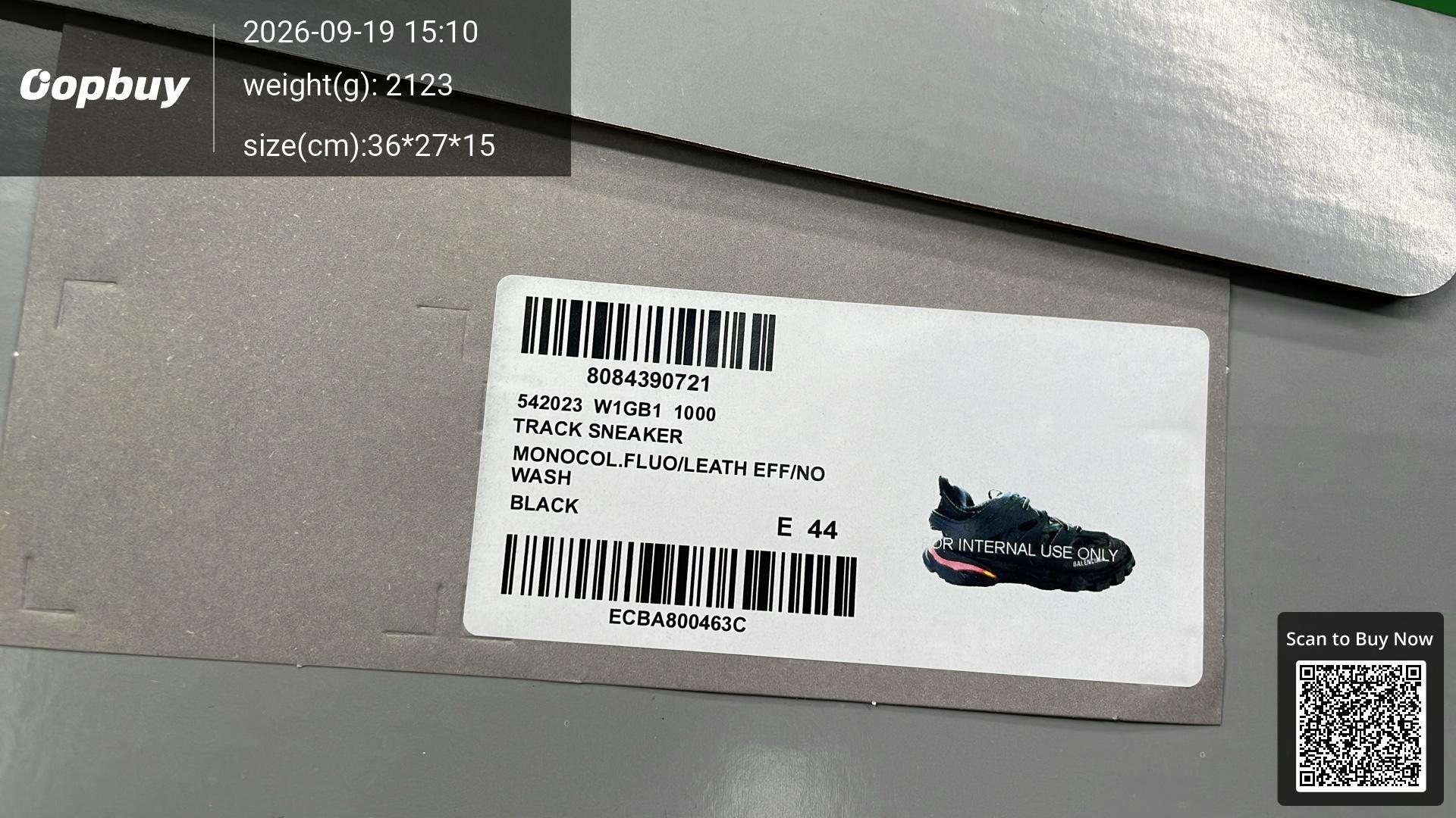 Foto QC 2 de Balenciaga Track LED White