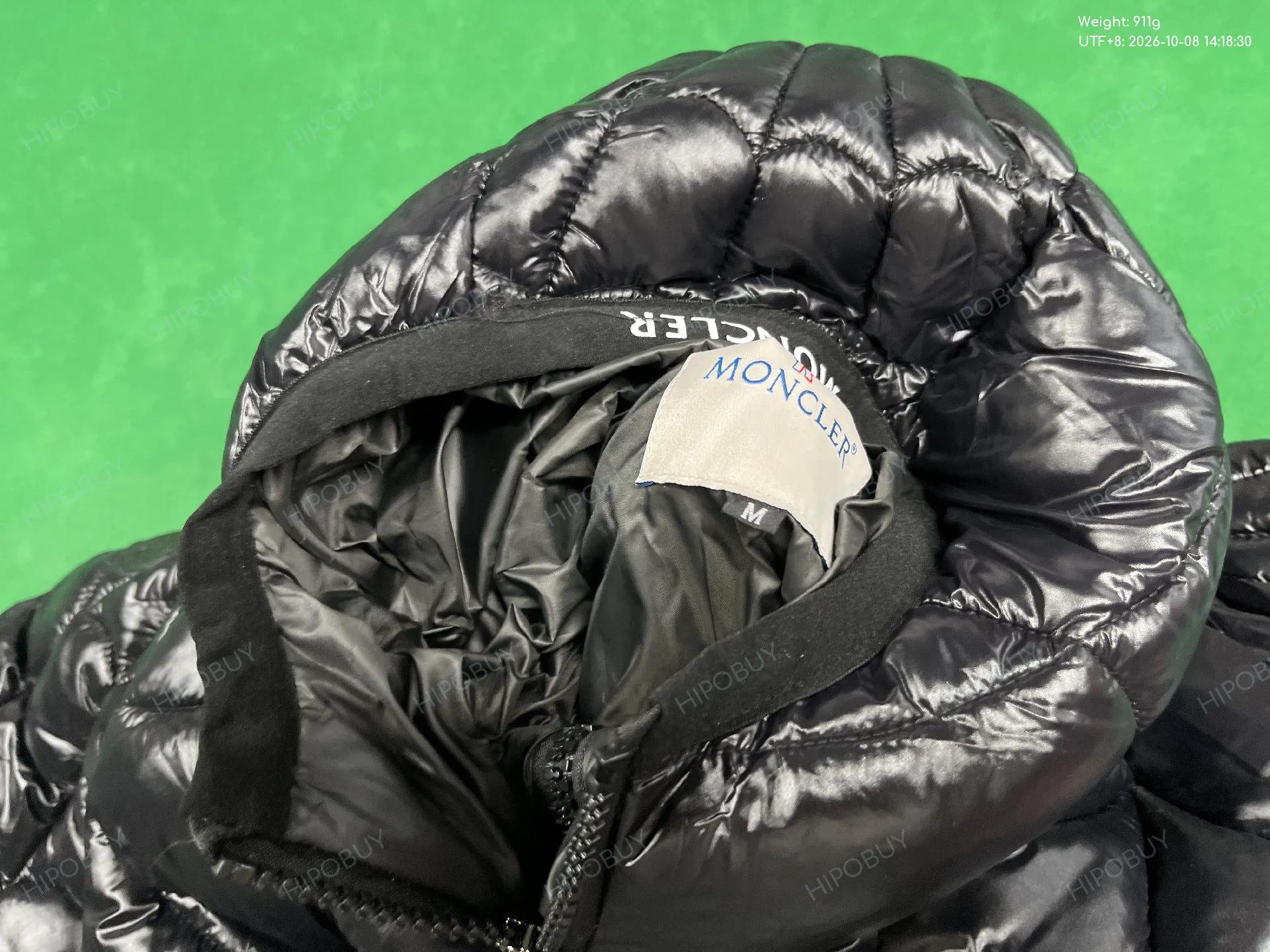 Foto QC 5 de Moncler Spider Web Quilted Down Jacket Black
