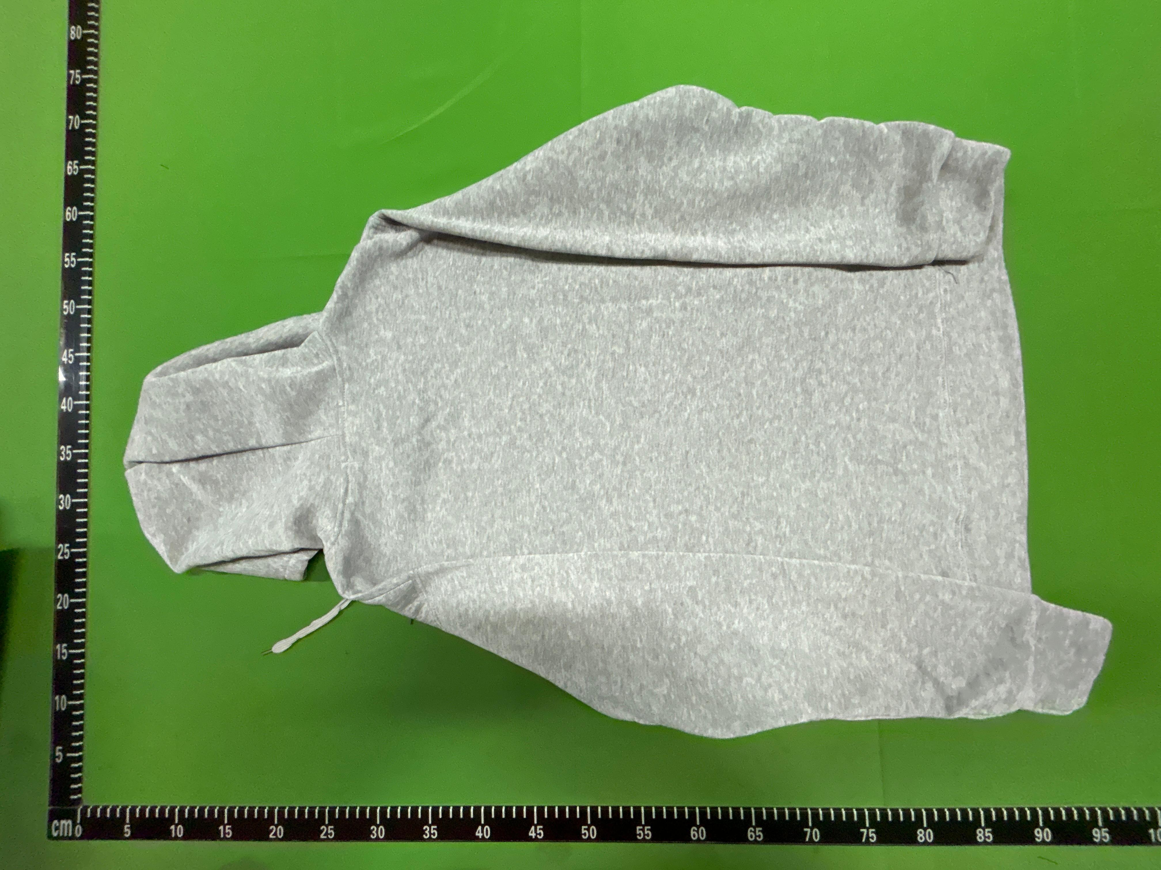 Foto QC 8 de Nike Supreme Arc Logo Crewneck Sweater Heather Grey