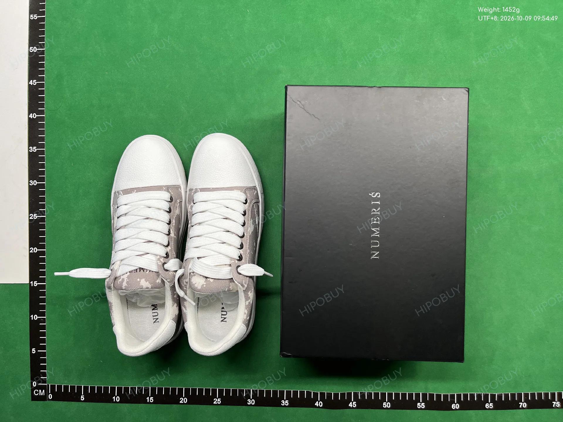 Foto QC 7 de Numeris Bread Shoes Low Distressed Denim White