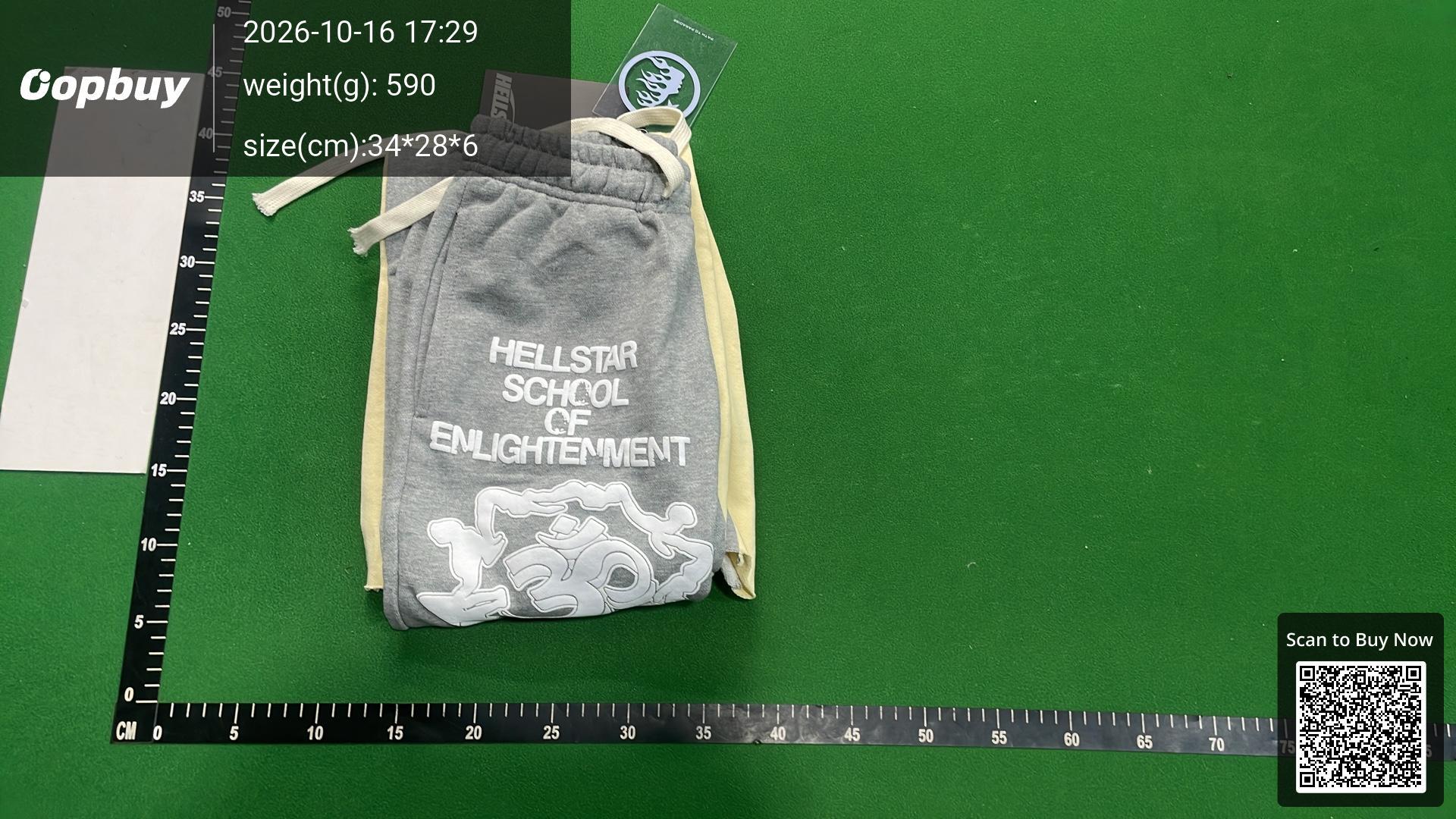 Foto QC 7 de Hellstar Hoodie Faith to Paradise Washed Black