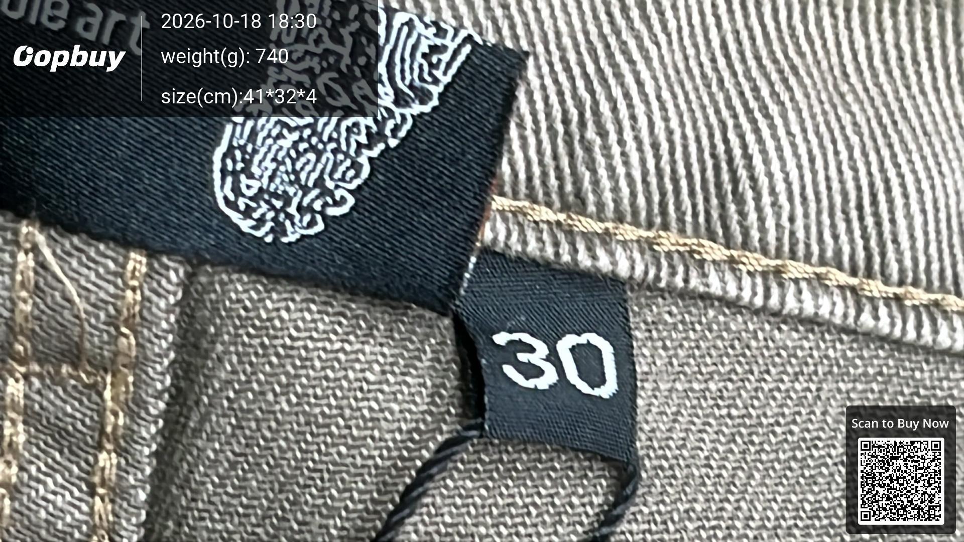 Foto QC 5 de Derschutze Mother Jeans Baggy Distressed Blue