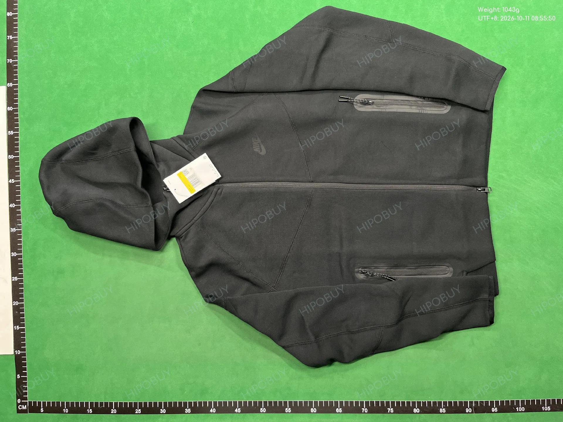 Foto QC 2 de Nike Tech Fleece Hooded Jacket Windrunner Black