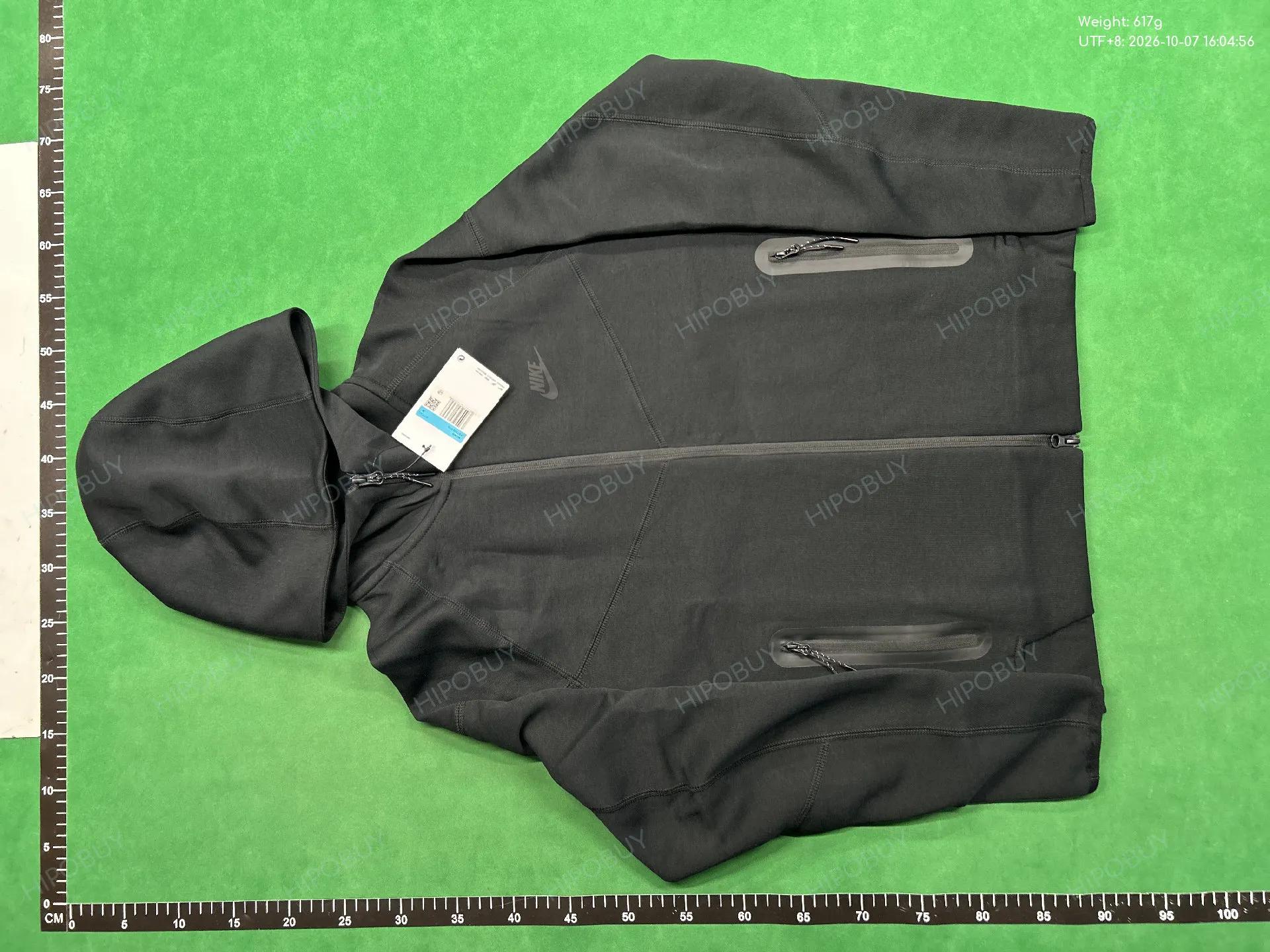 Foto QC 6 de Nike Tech Fleece Hooded Jacket Windrunner Black