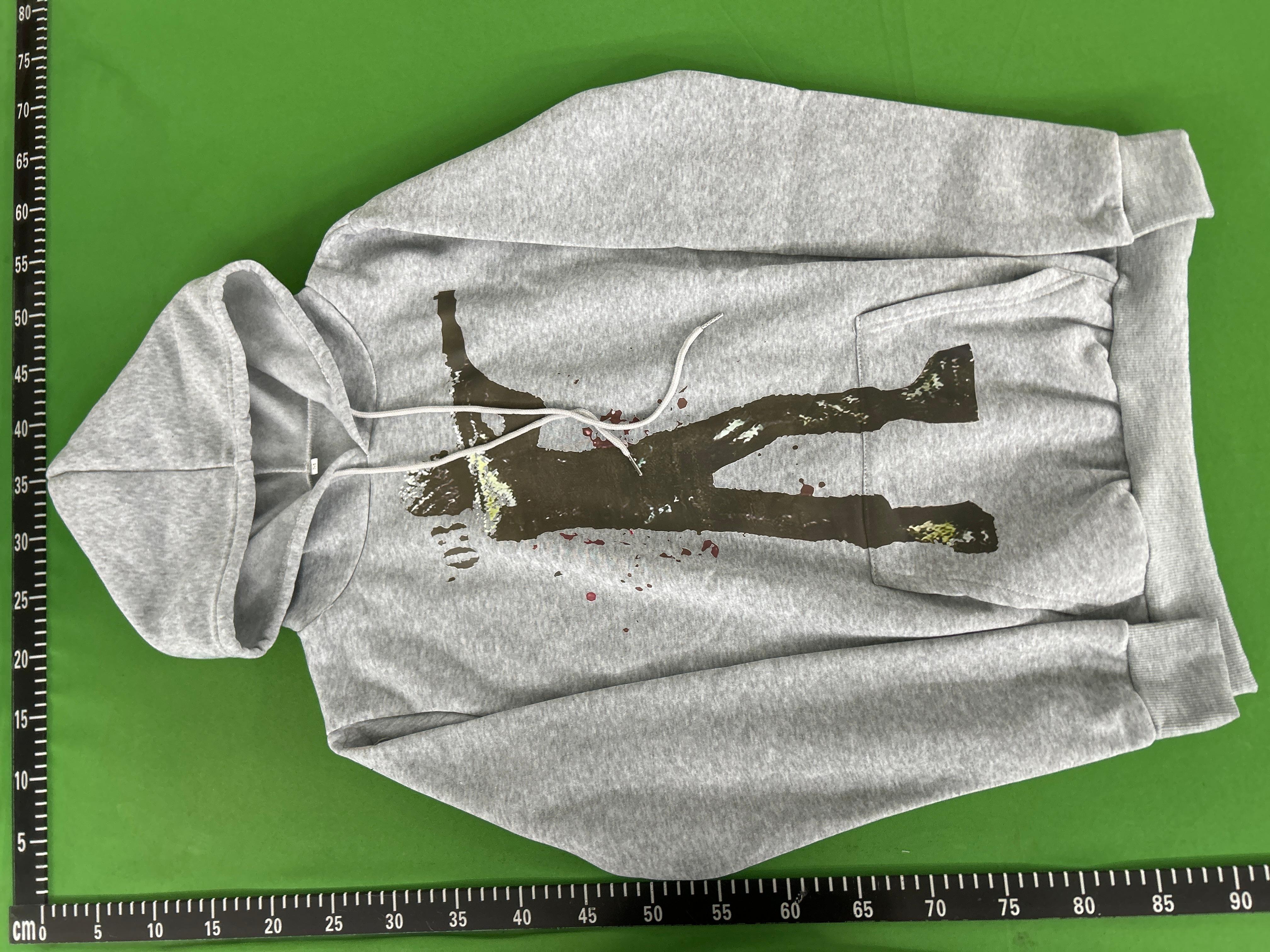 Foto QC 3 de Generic Hoodie Soldier '03 Graphic Grey