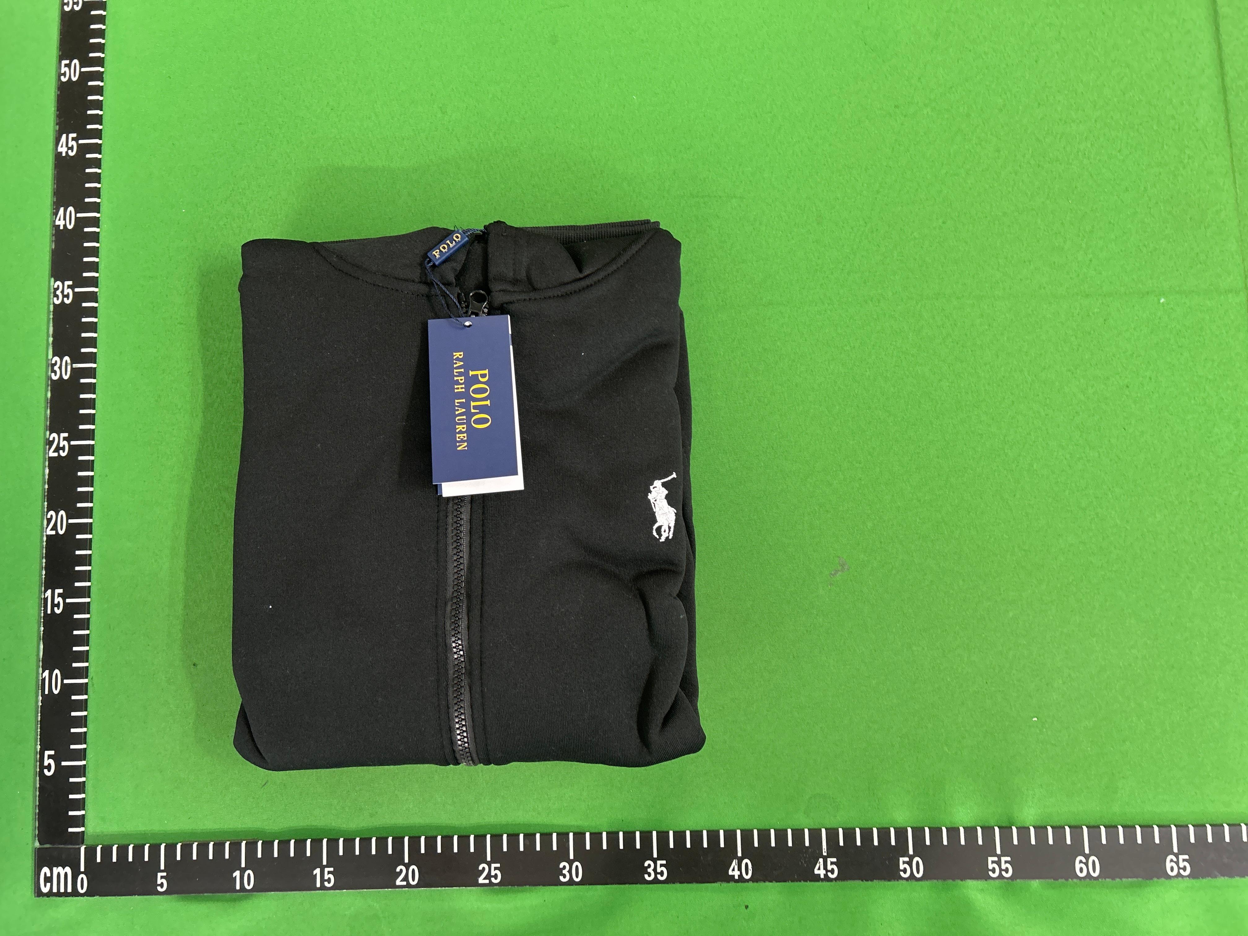Foto QC 5 de Polo Ralph Lauren Zip Sweater Double-Knit Hoodie Polo Black