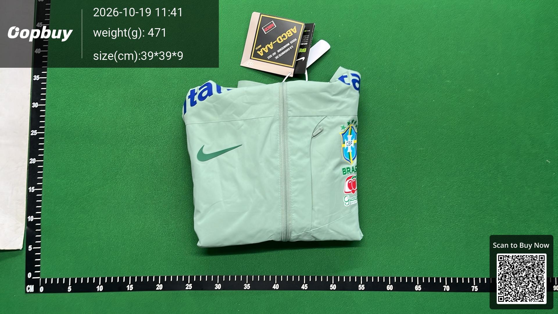 Foto QC 7 de Nike Brazil Neymar Football Windbreaker Jacket Black