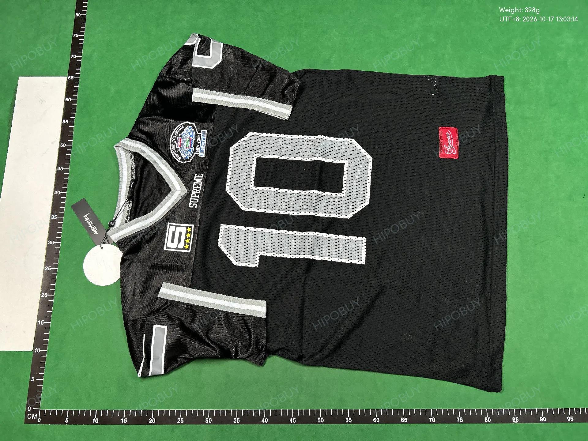 Foto QC 6 de Supreme Banknote Football Jersey Red