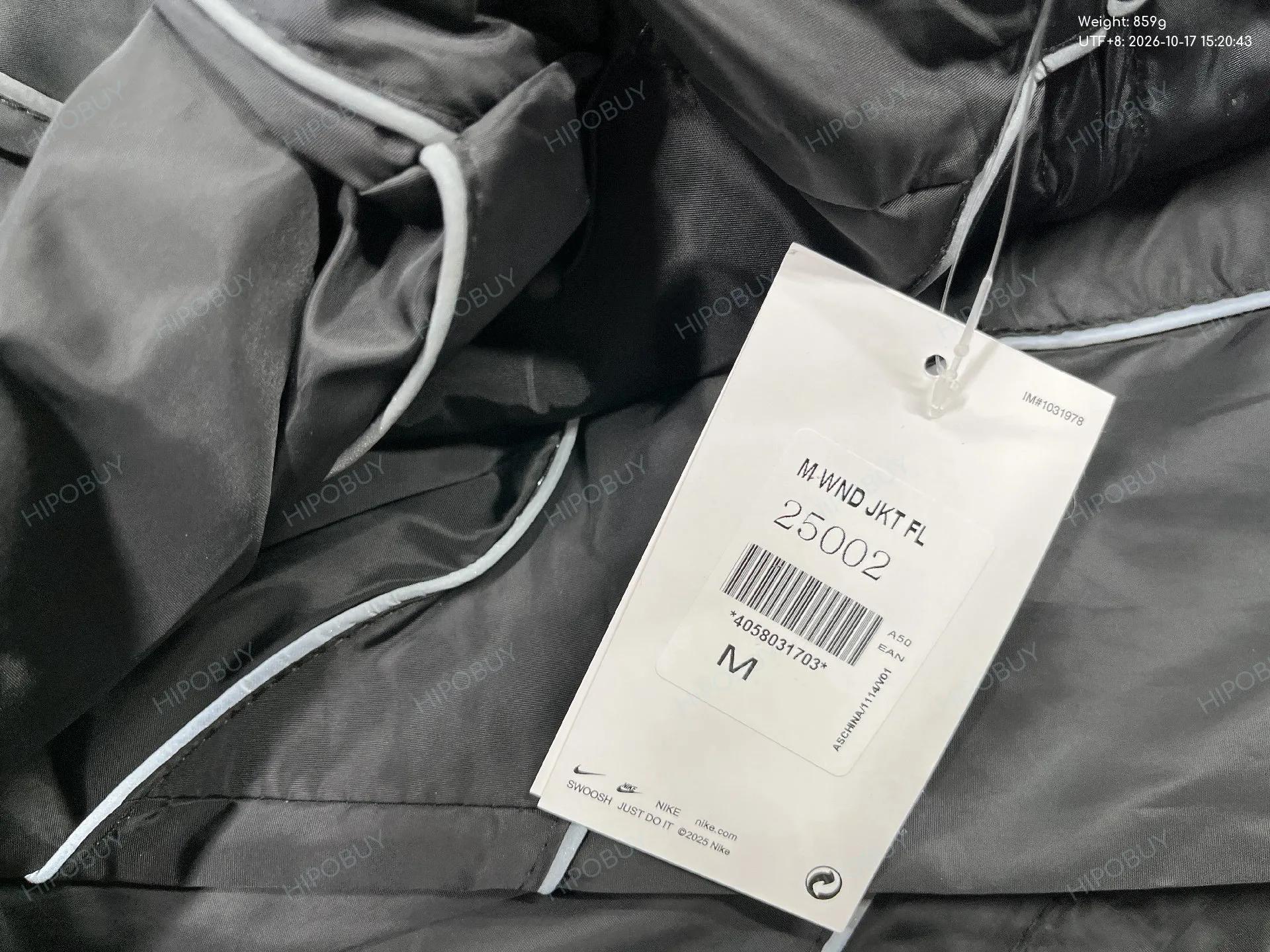 Foto QC 1 de Corteiz Nike NRG Reflective Tracksuit Set 2-Piece Black