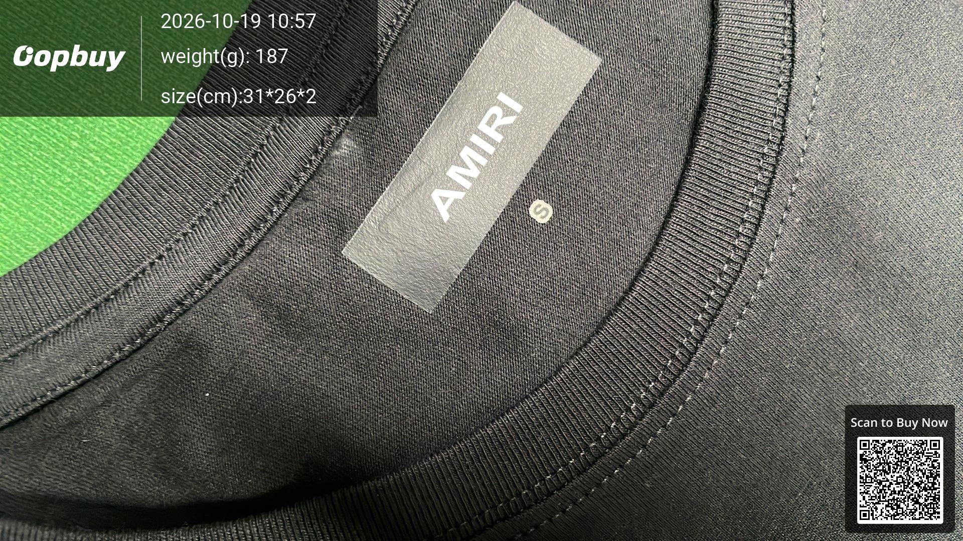 Foto QC 8 de AMIRI MA Bone Logo T-shirt White